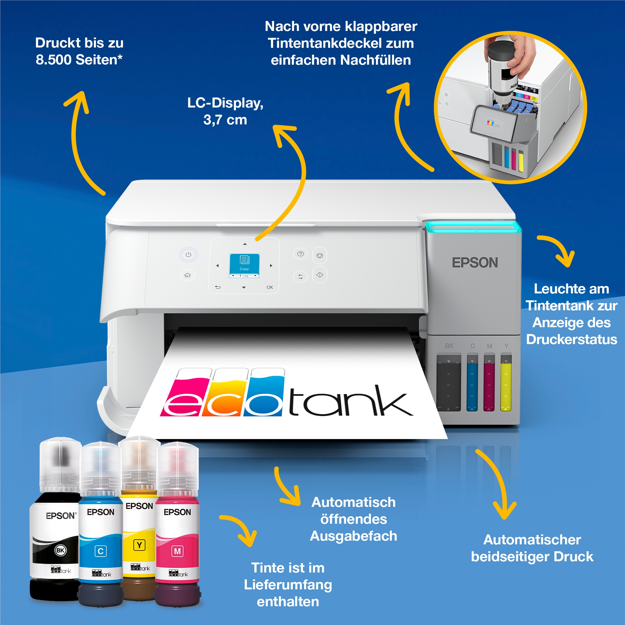 Epson Multifunktionsdrucker »EcoTank ET-2959«