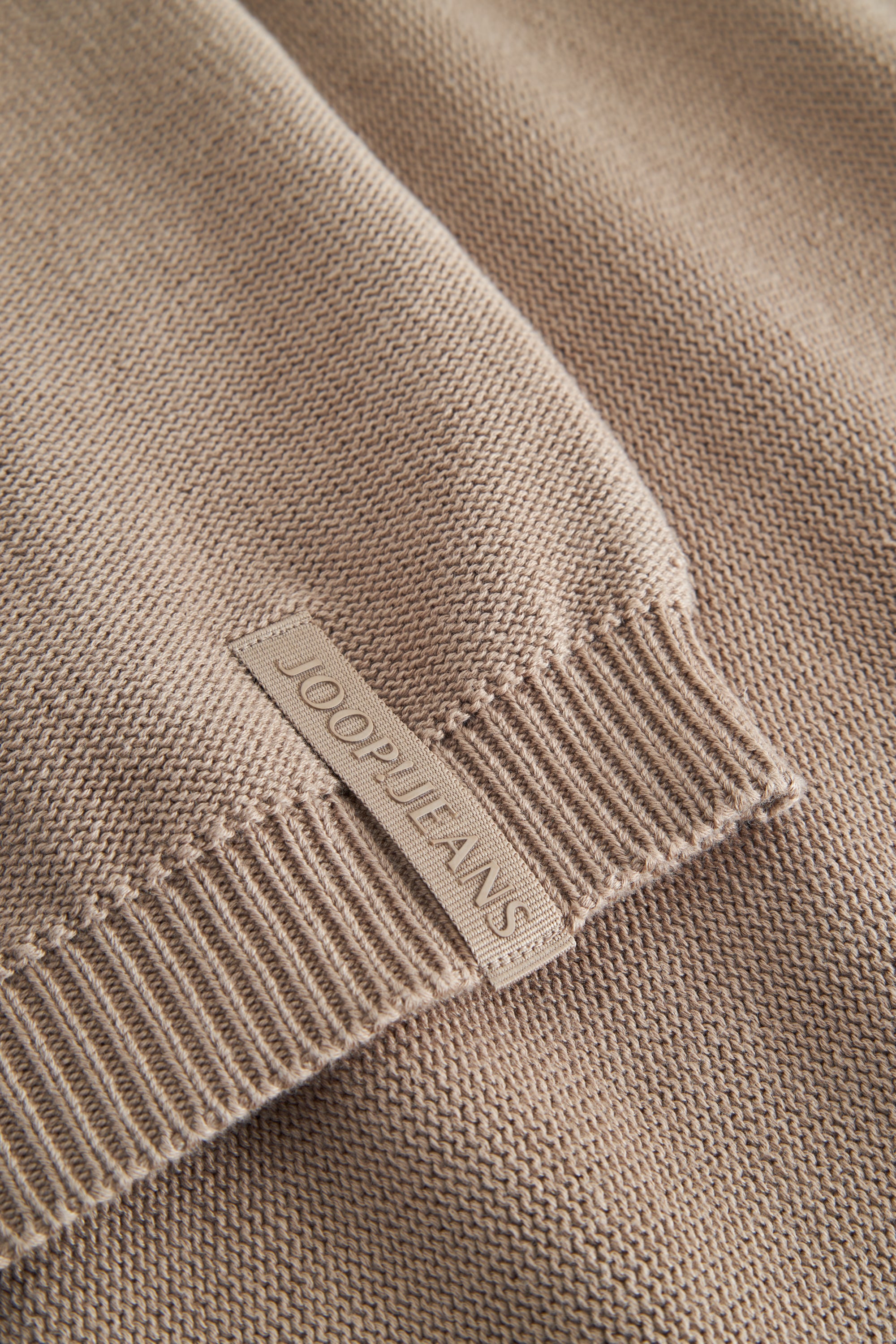 Joop Jeans Stehkragenpullover »Paulin«, Metallreißverschluss, elastischem Bund