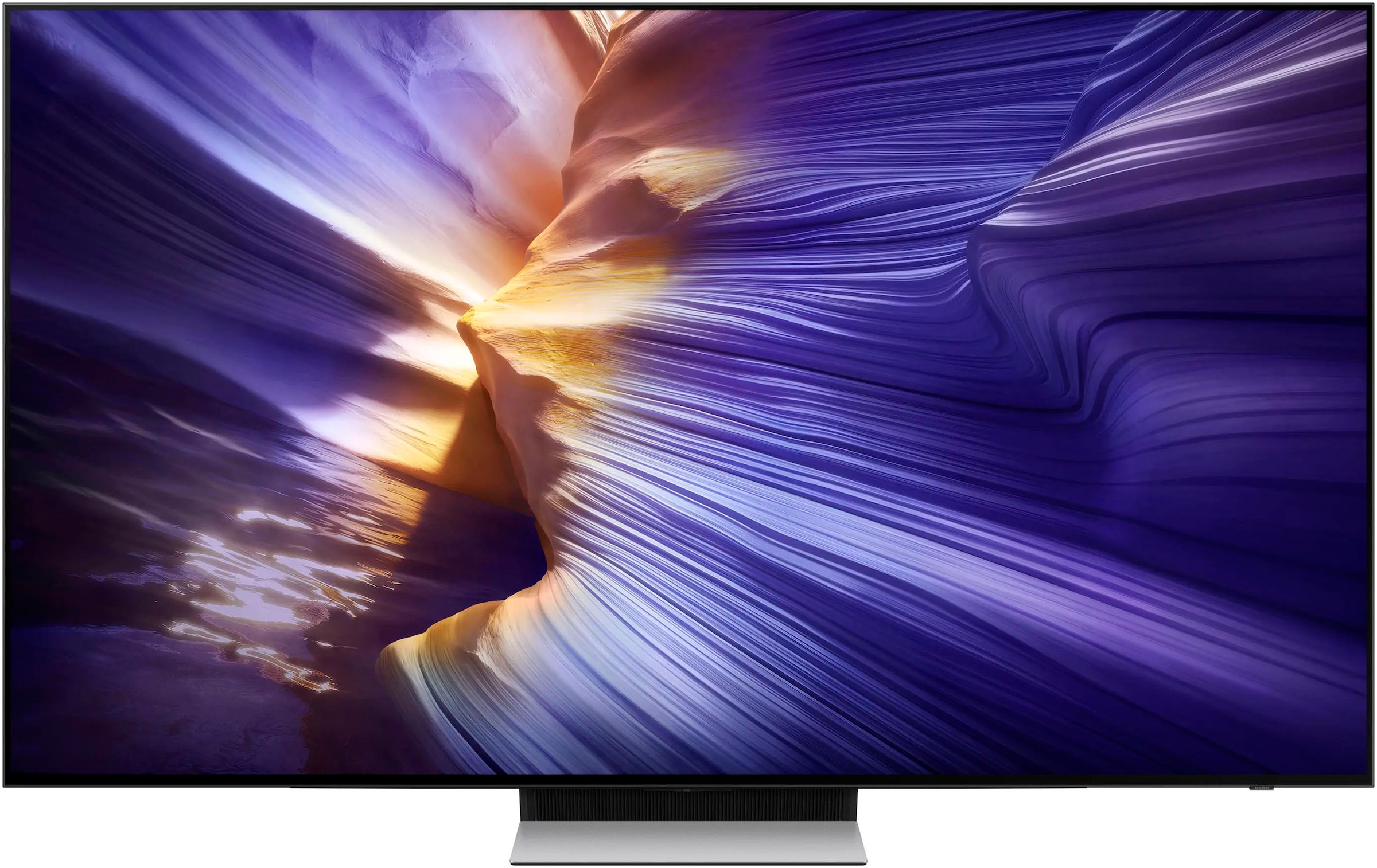 Samsung OLED-Fernseher »GQ77S90FAE«, 4K Ultra HD, Smart-TV, HDR+ & Glare Free, Dolby Atmos & AI Sound, Gaming Hub, bis zu 144Hz