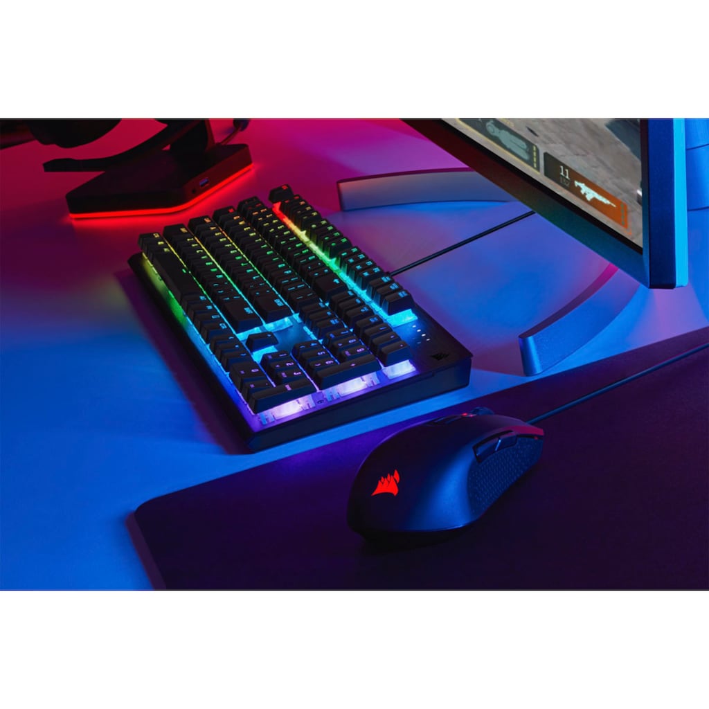 Corsair Gaming-Tastatur, (Multimedia-Tasten)