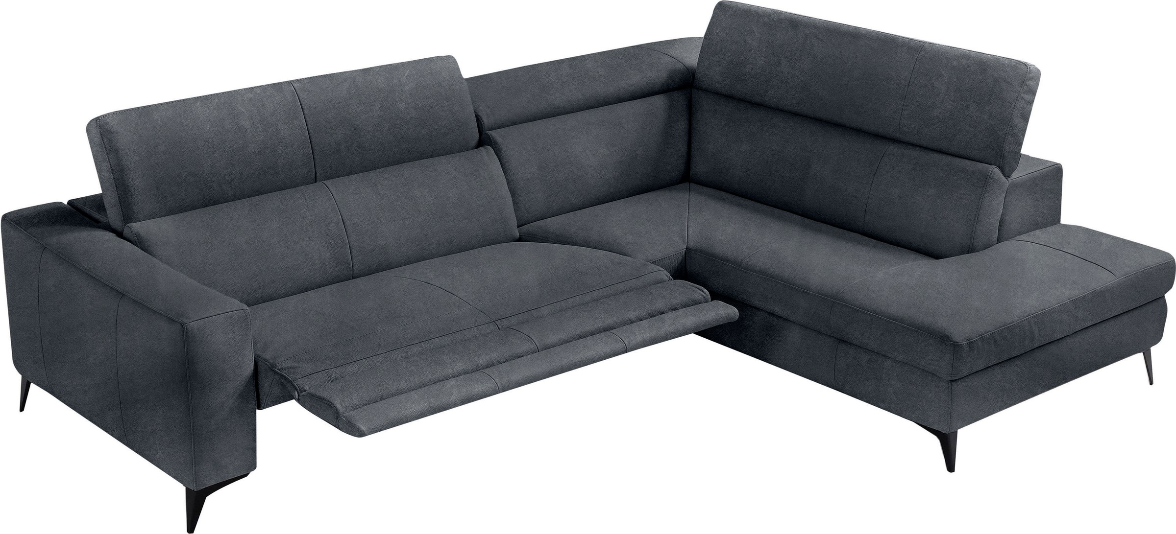Egoitaliano Ecksofa »Edith, Designsofa mit hohem Sitzkomfort, L-Form«, inkl günstig online kaufen