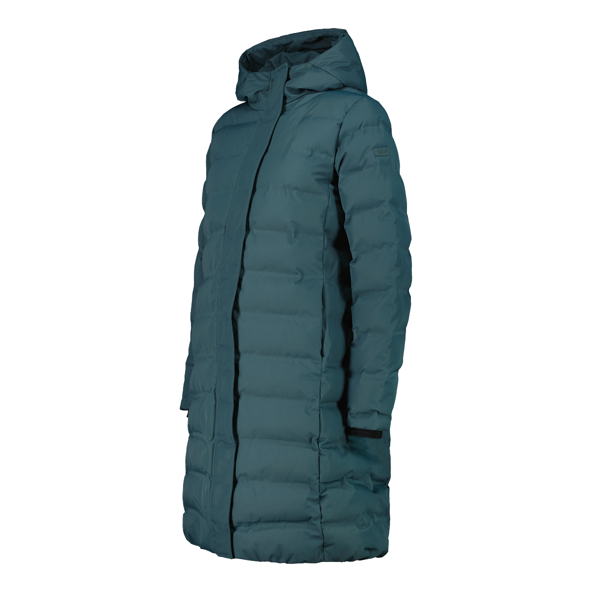 CMP Wintermantel »WOMAN COAT FIX HOOD« wärmend, winddicht, wasserabweisend, mit Kapuze, aus Polyester