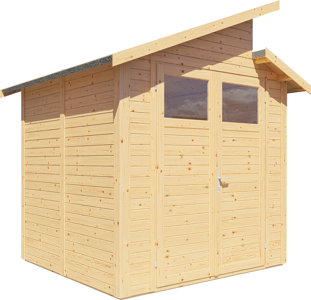 BERTILO Gartenhaus »Studio Basic, in verschiedenen Farben«