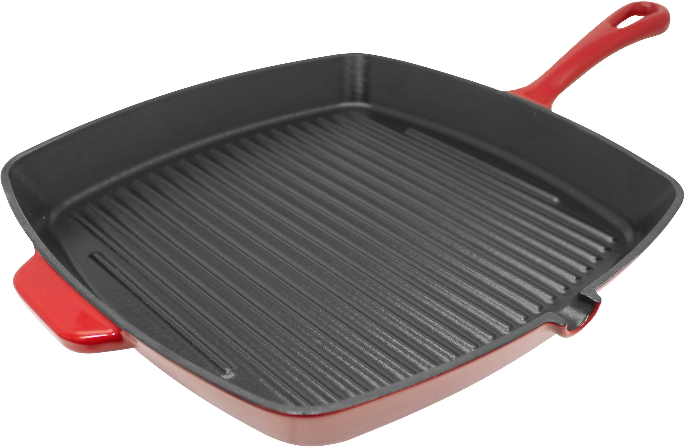 Elo Grillpfanne »Gusseisen Pfanne Ø 28 cm« Gusseisen 1 tlg. Außen emailliert