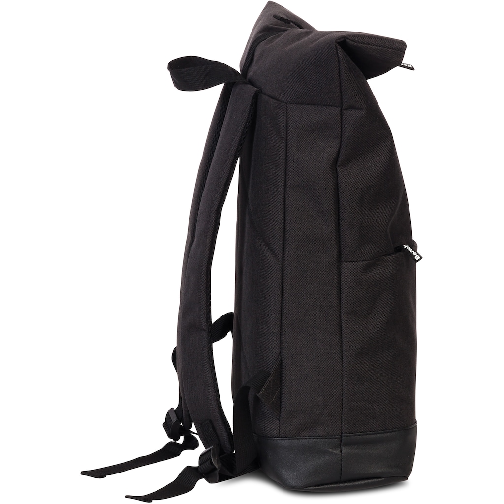 Bench. Laptoprucksack »Roll-Top, schwarz«