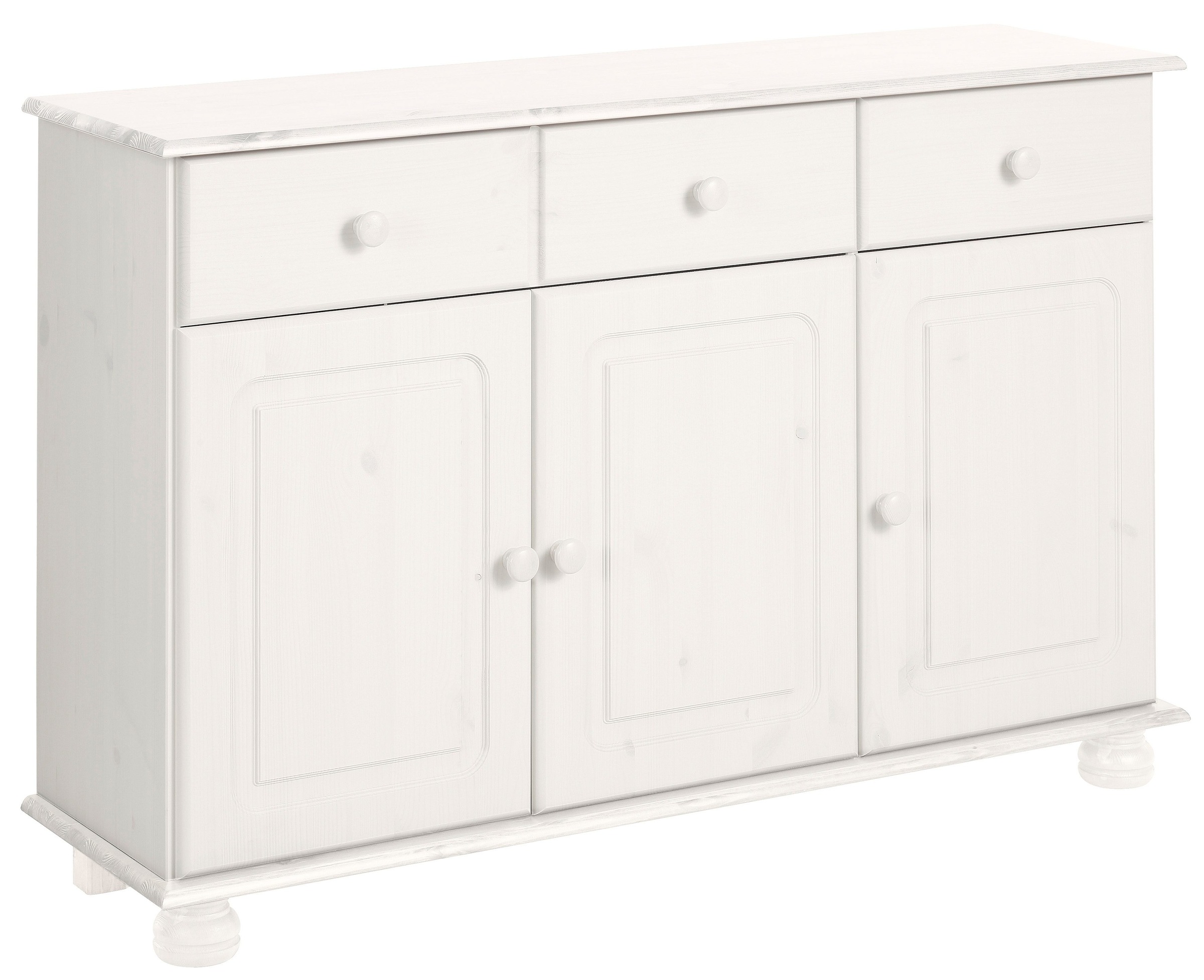 Home affaire Sideboard »Mette«, Kommode mit gefrästen, kugelförmigen Füßen, günstig online kaufen