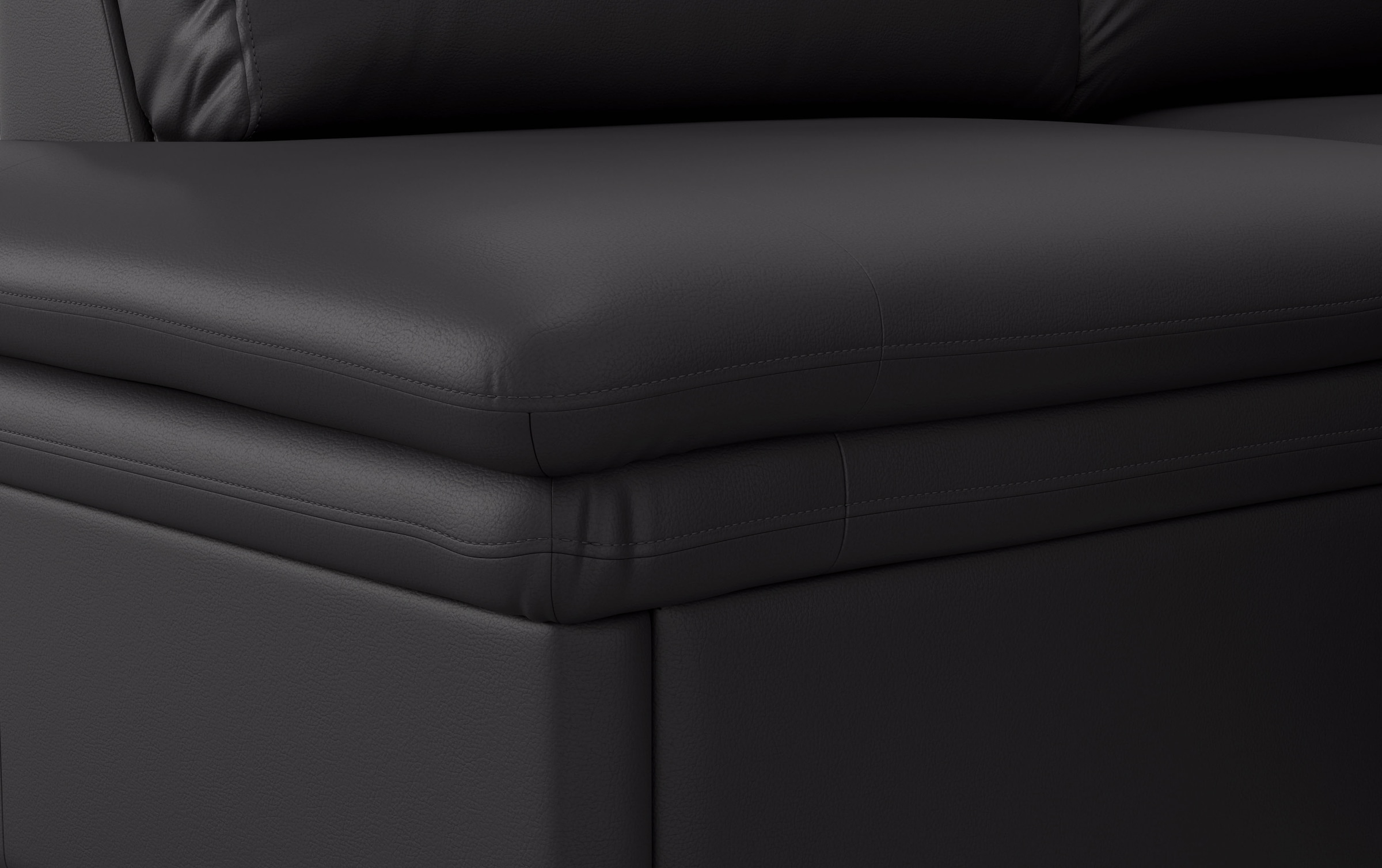 COTTA Ecksofa »Leandra L-Form«, wahlweise mit Bettfunktion & Bettkasten