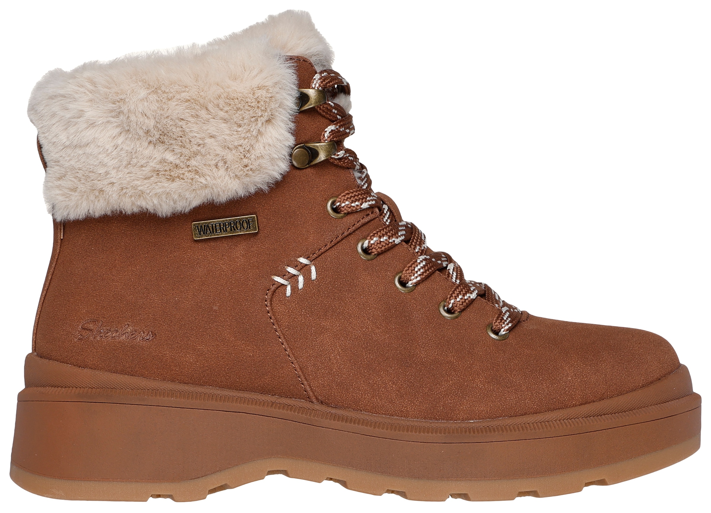 Skechers Winterboots »PARK CITY«, Trekking Stiefel, Schnürstiefel mit Warmfutter
