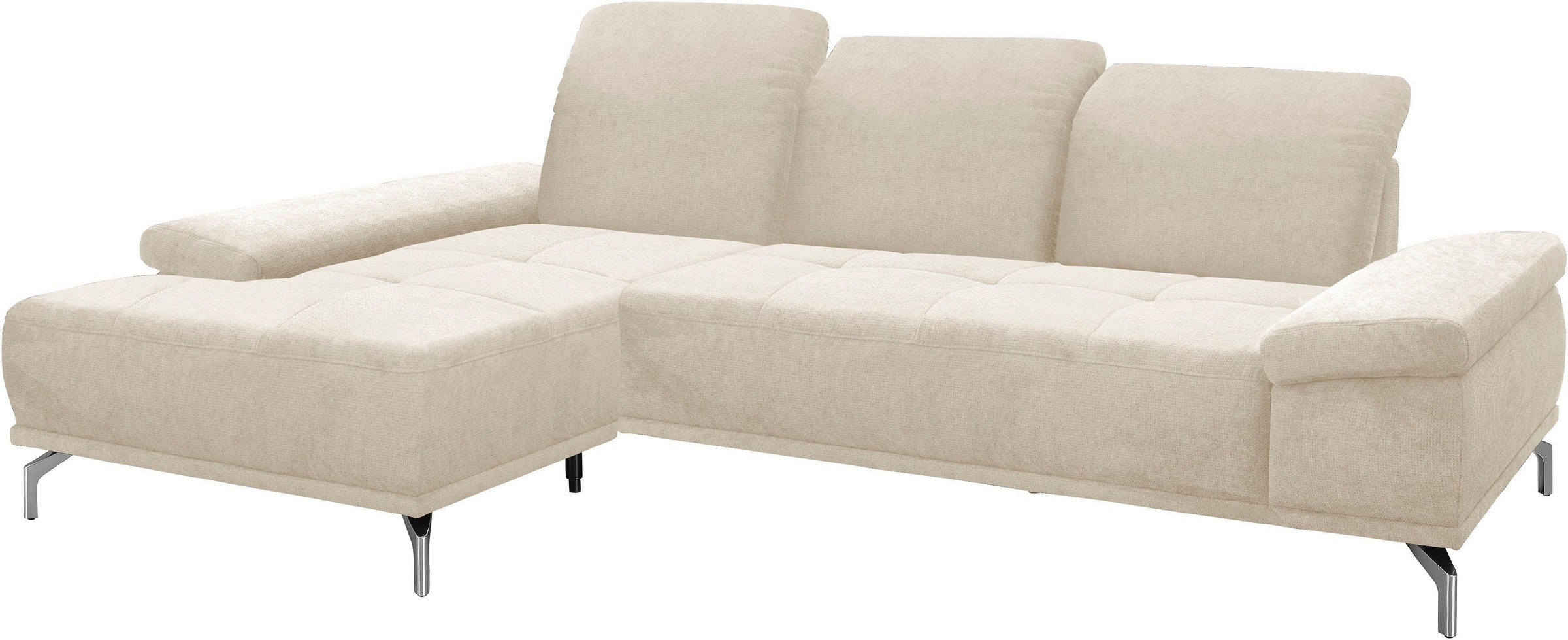 Places of Style Ecksofa »Caluna«, Inkl.Sitztiefenverstellung, wahlweise mit günstig online kaufen