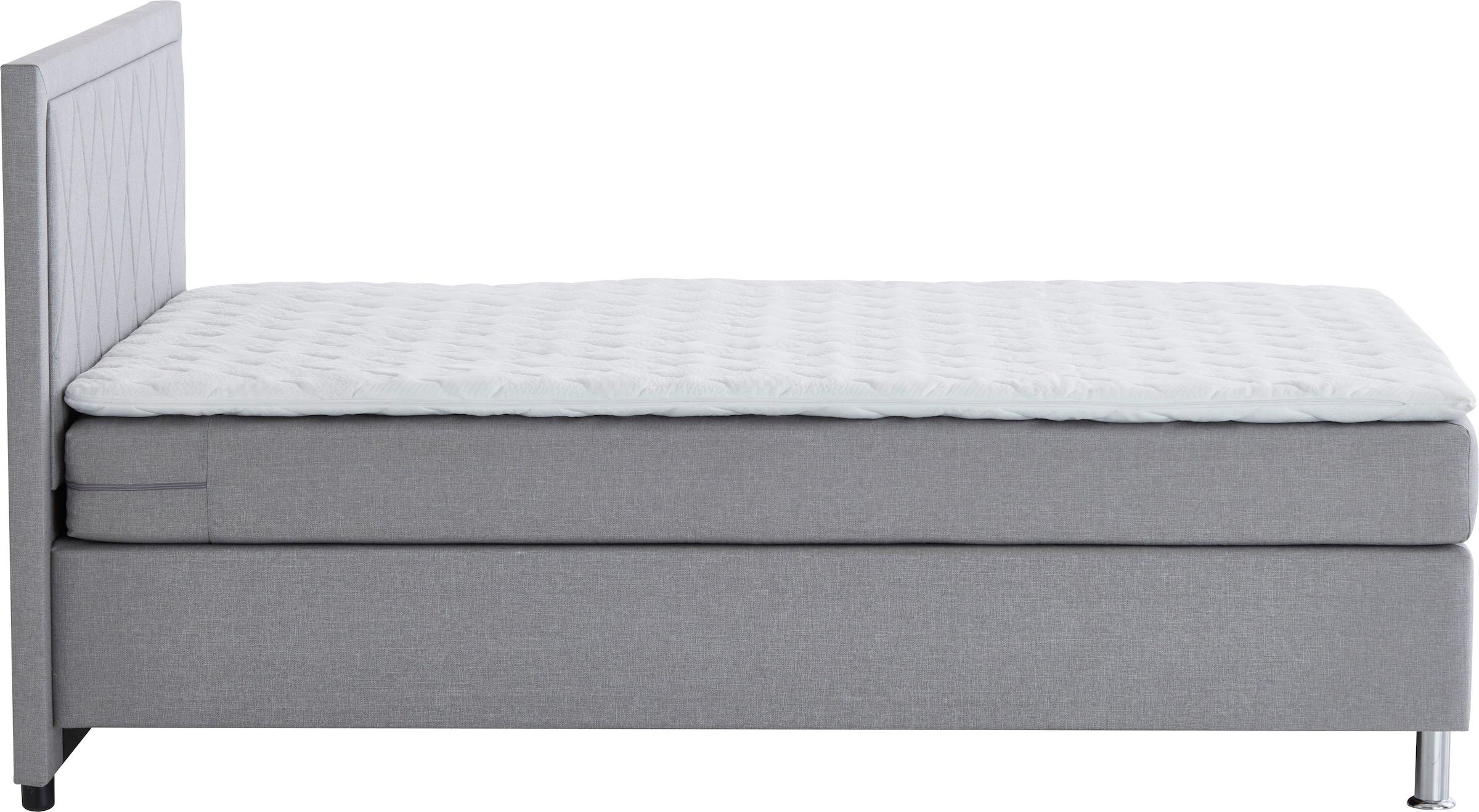 ATLANTIC home collection Boxbett »Helen« Tonnentaschenfederkern-Matratze und Topper, wahlweise mit Bettkasten