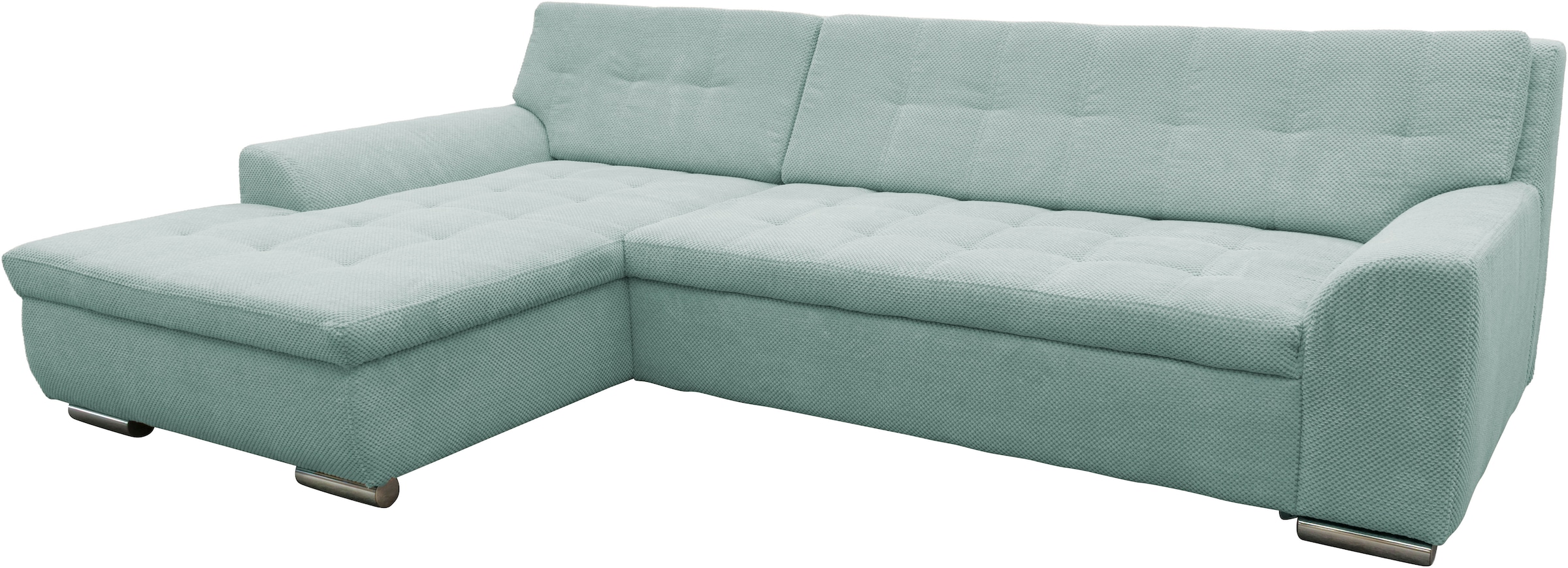 OTTO home Ecksofa »Torrnby 268 x 178 cm, mit Steppungen, modern & zeitlos, stabil« L-Form, aus haustierfreundlichem Pet Friendly Bezug