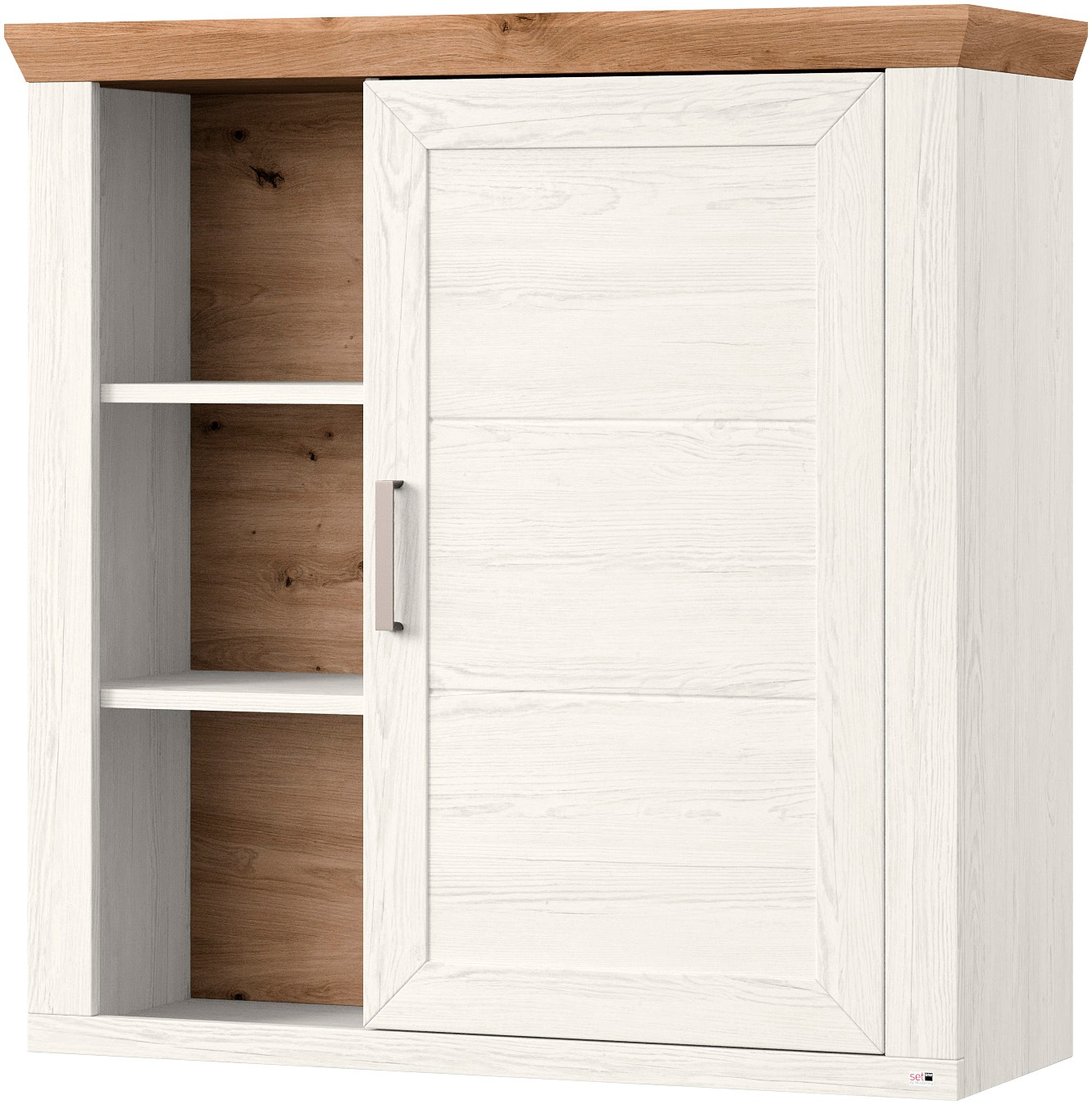 set one by Musterring Hängeschrank »York« Typ 23, mit Tür und offenen Fäche günstig online kaufen