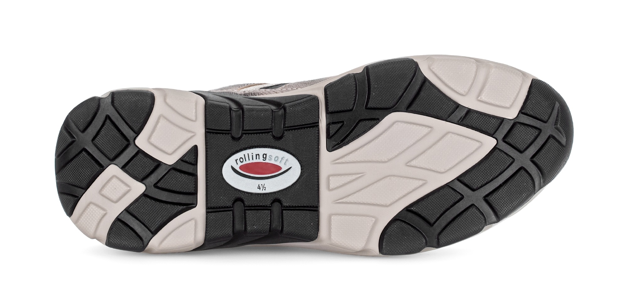 Gabor Rollingsoft Keilsneaker  , Freizeitschuh, Halbschuh, Schnürschuh mit herausnehmbarem Fußbett