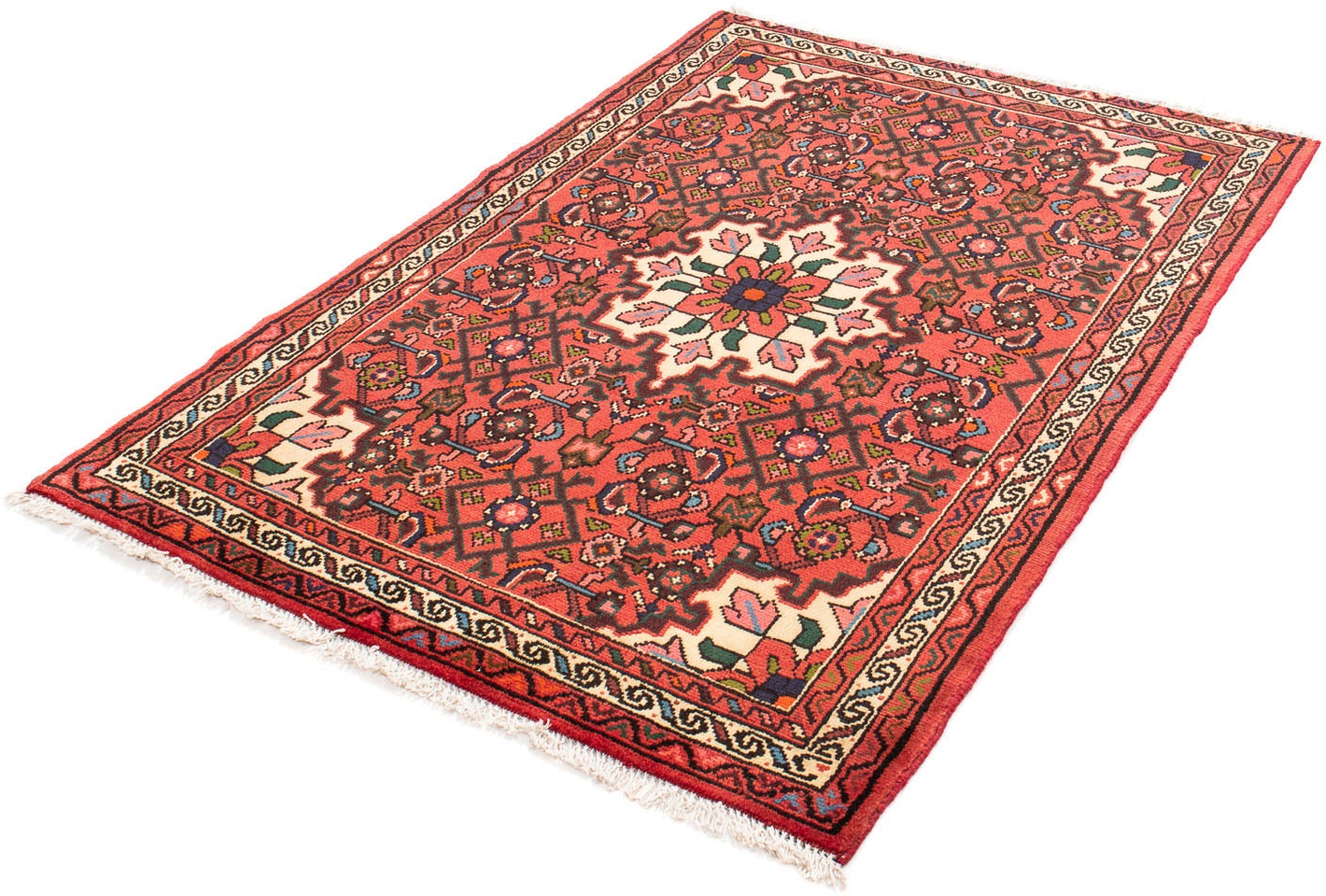 morgenland Orientteppich »Perser - Nomadic - 146 x 100 cm - rot«, rechtecki günstig online kaufen