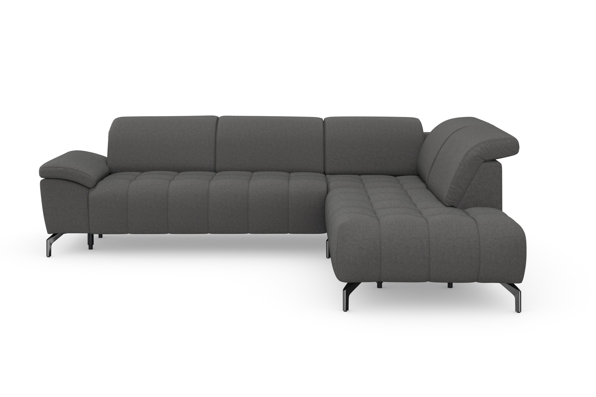 sit&more Ecksofa »Cool L-Form«, wahlweise mit Kopfteilverstellung und Vorzi günstig online kaufen