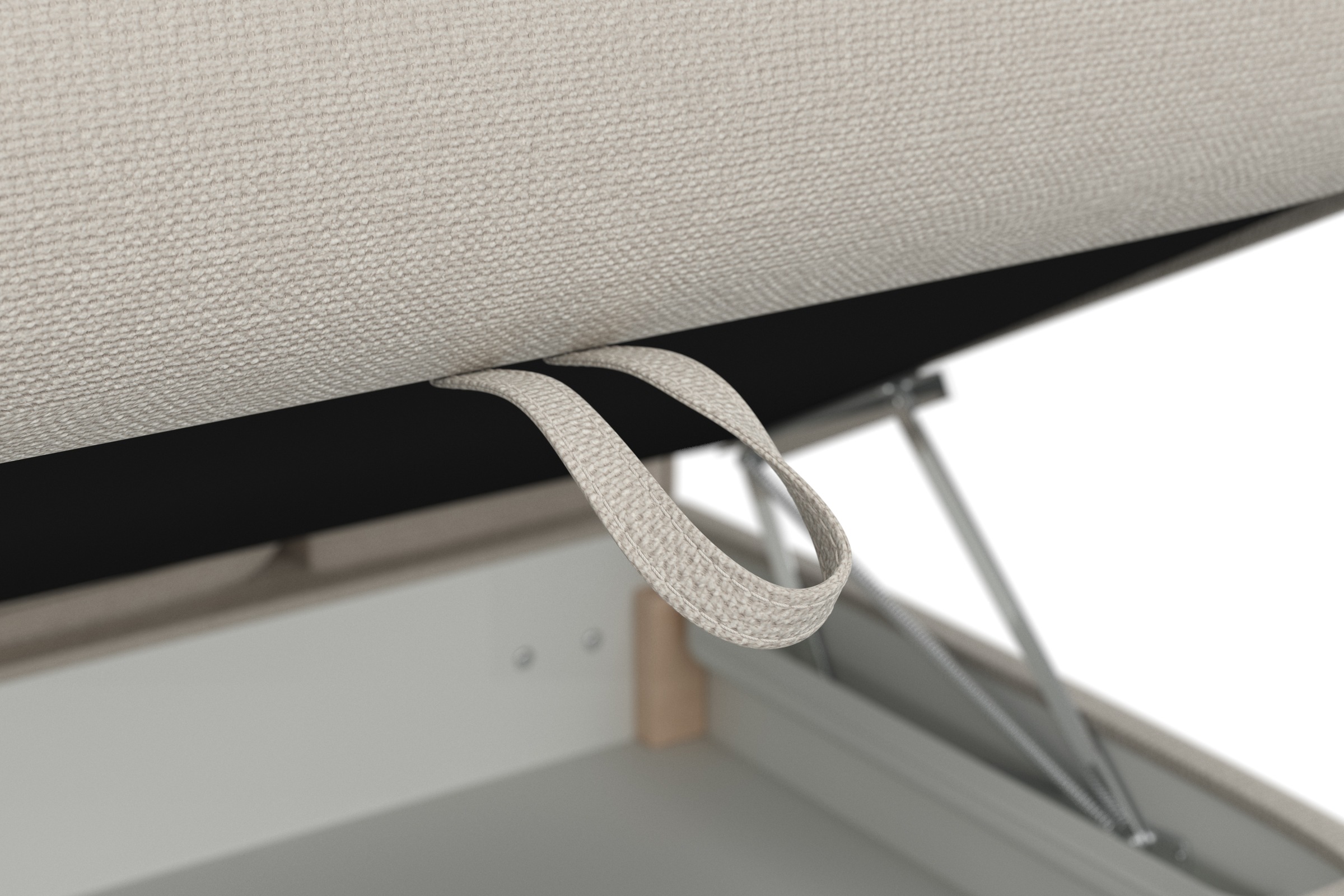sit&more Ecksofa »Grenoble L-Form mit Federkern«, wahlweise mit Bettfunktion, Bettkasten, Arm- und Kopfteilverstellung