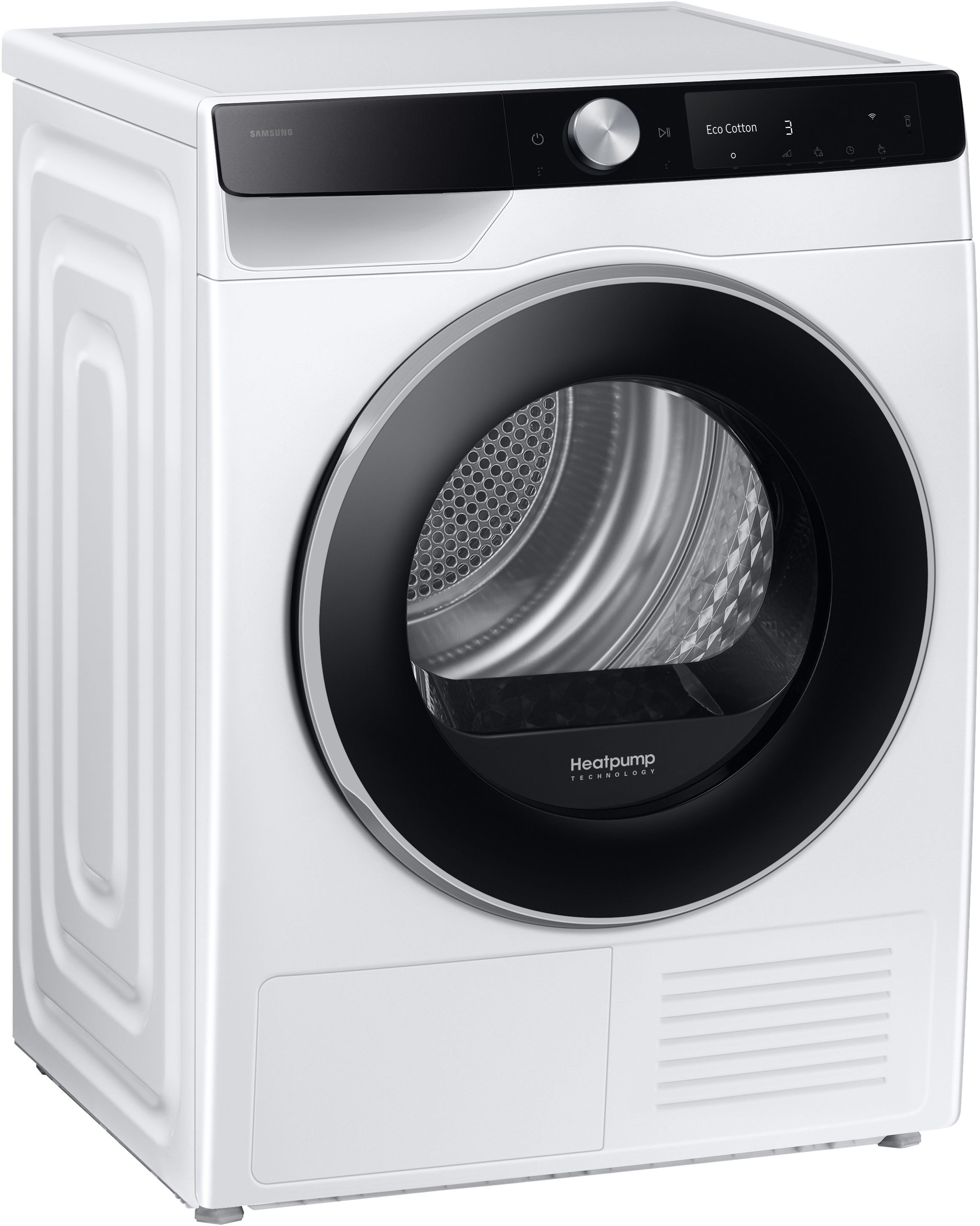 Samsung Wärmepumpentrockner »DV90DG6845LKU2«, DV6400D, 9 kg, Klartext-Display - Eiache und komfortable Bedienung