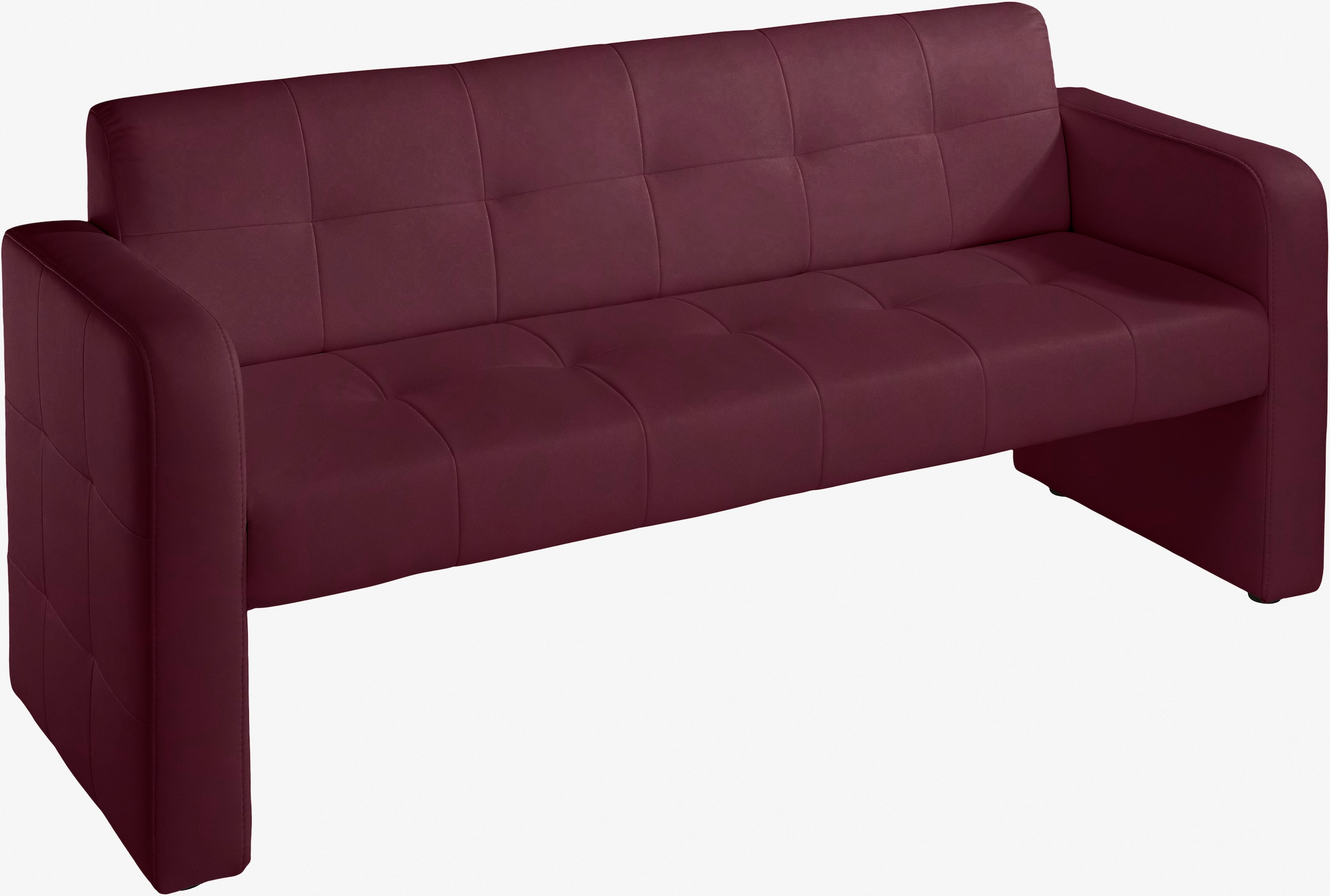 exxpo - sofa fashion Sitzbank »Barista Küchensofa, kompakte Stellmaße, Sitzhöhe 49cm«, mit Rückenlehne