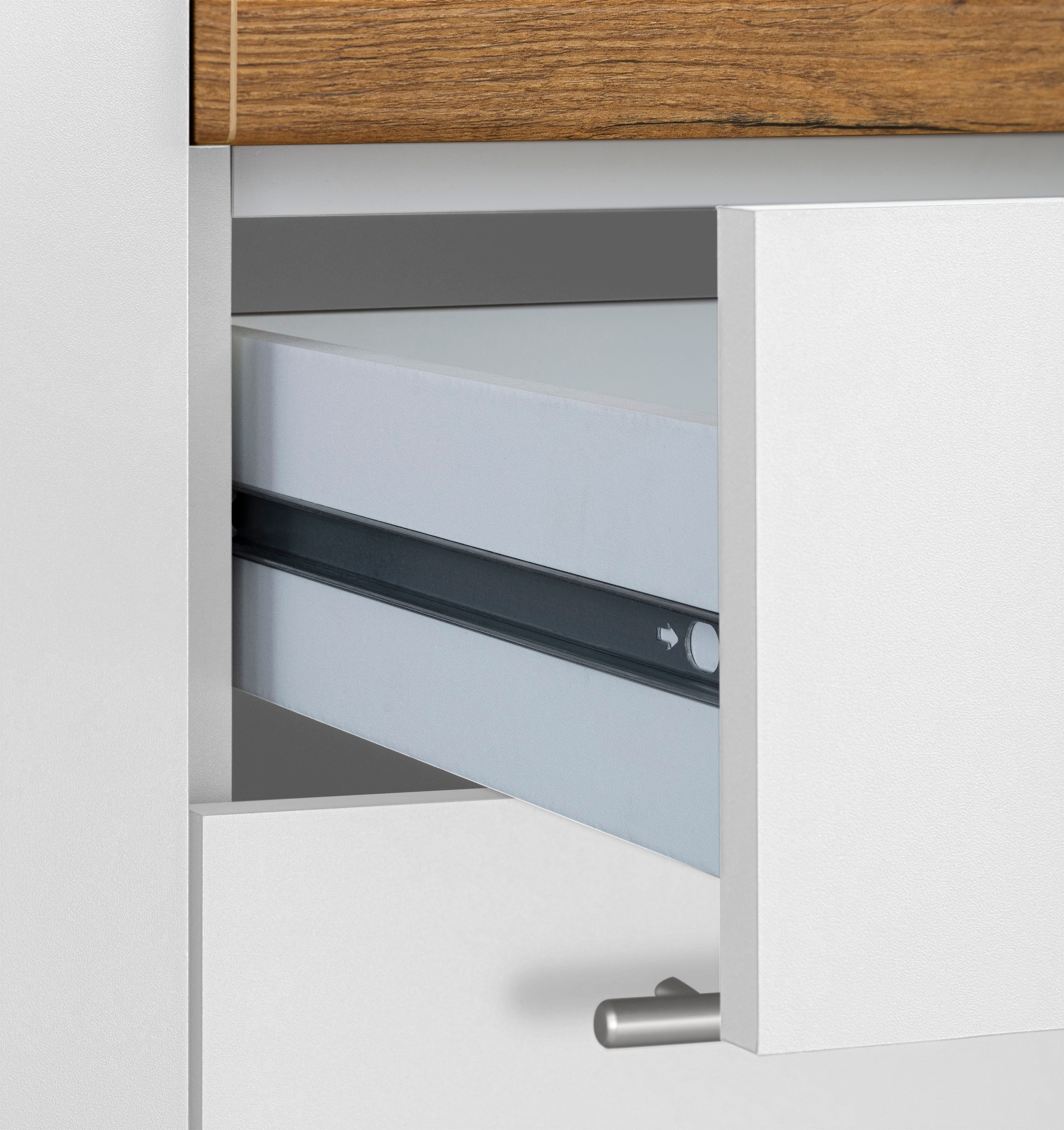 wiho Küchen Küchenzeile »Unna«, ohne E-Geräte, Breite 220 cm