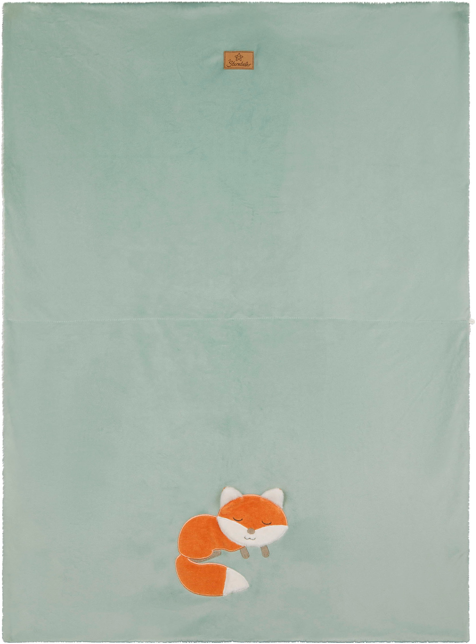 Sterntaler® Babydecke »Fuchs Filou Boa/Jersey«
