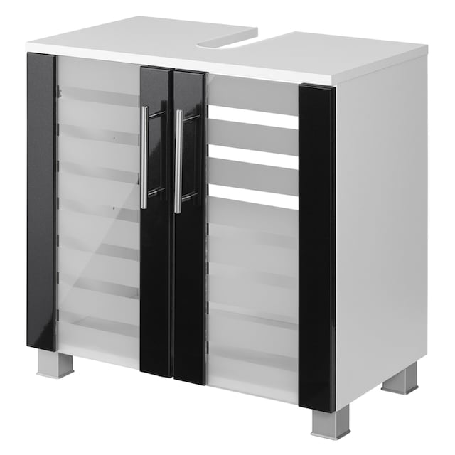 HELD MÖBEL Waschbeckenunterschrank »Jaca«, Breite 60 cm, mit MDF Hochglanz- Fronten auf Rechnung kaufen
