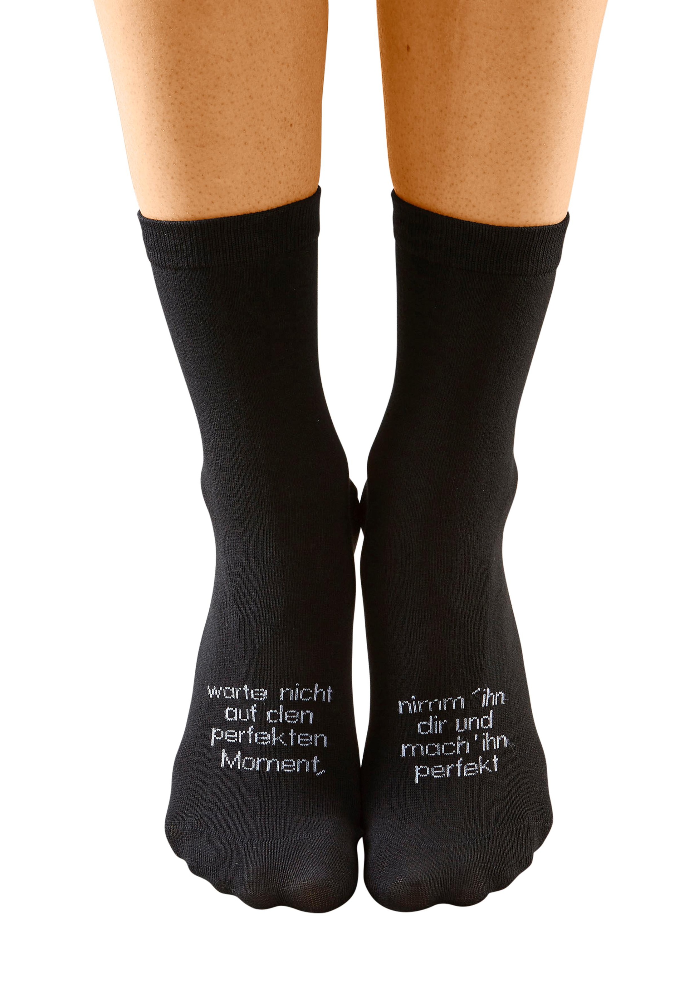Bench. Socken, (Packung, 7 Paar), mit Turnbeutel