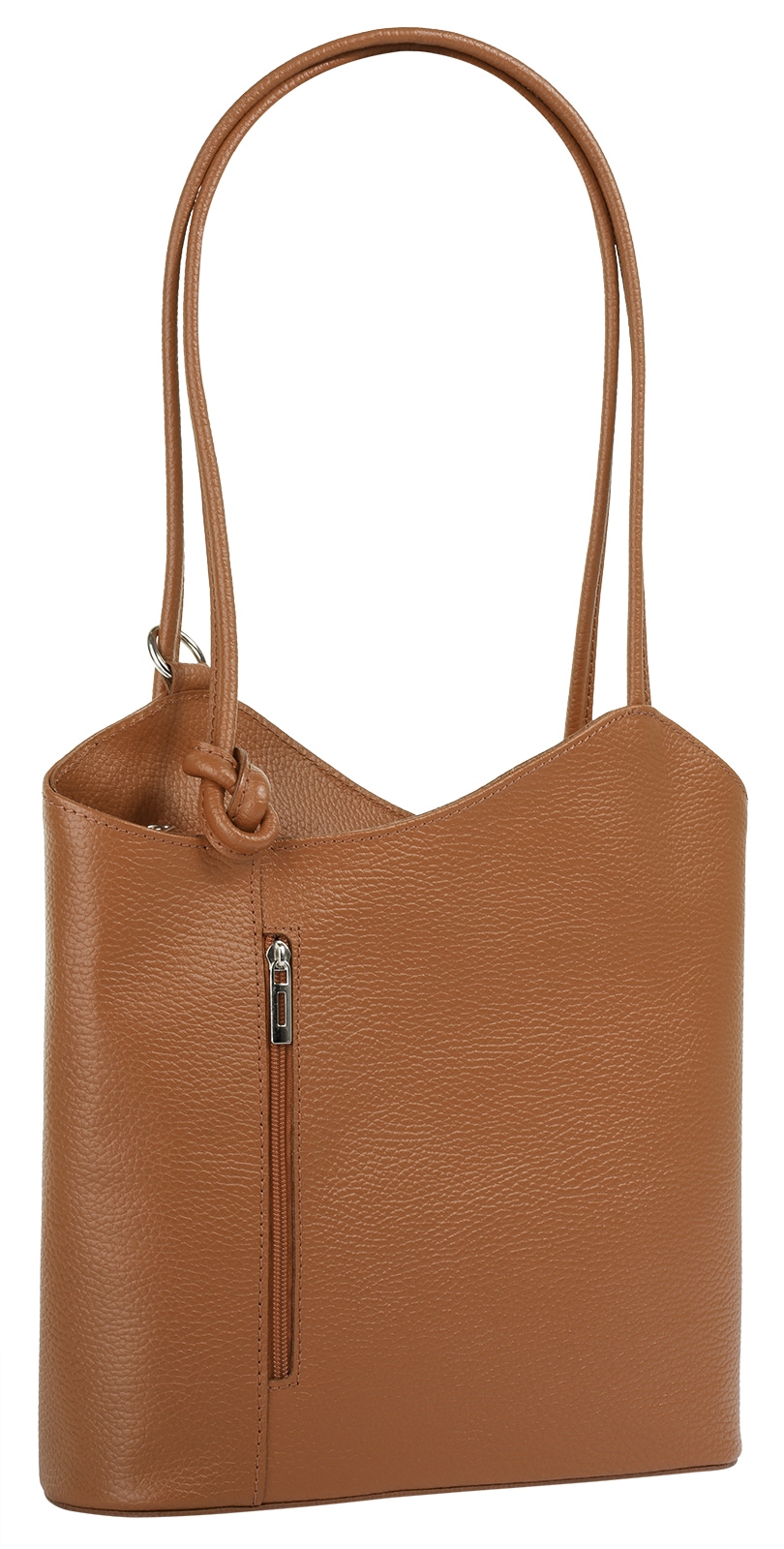 Cluty Cityrucksack, echt Leder, Made in Italy