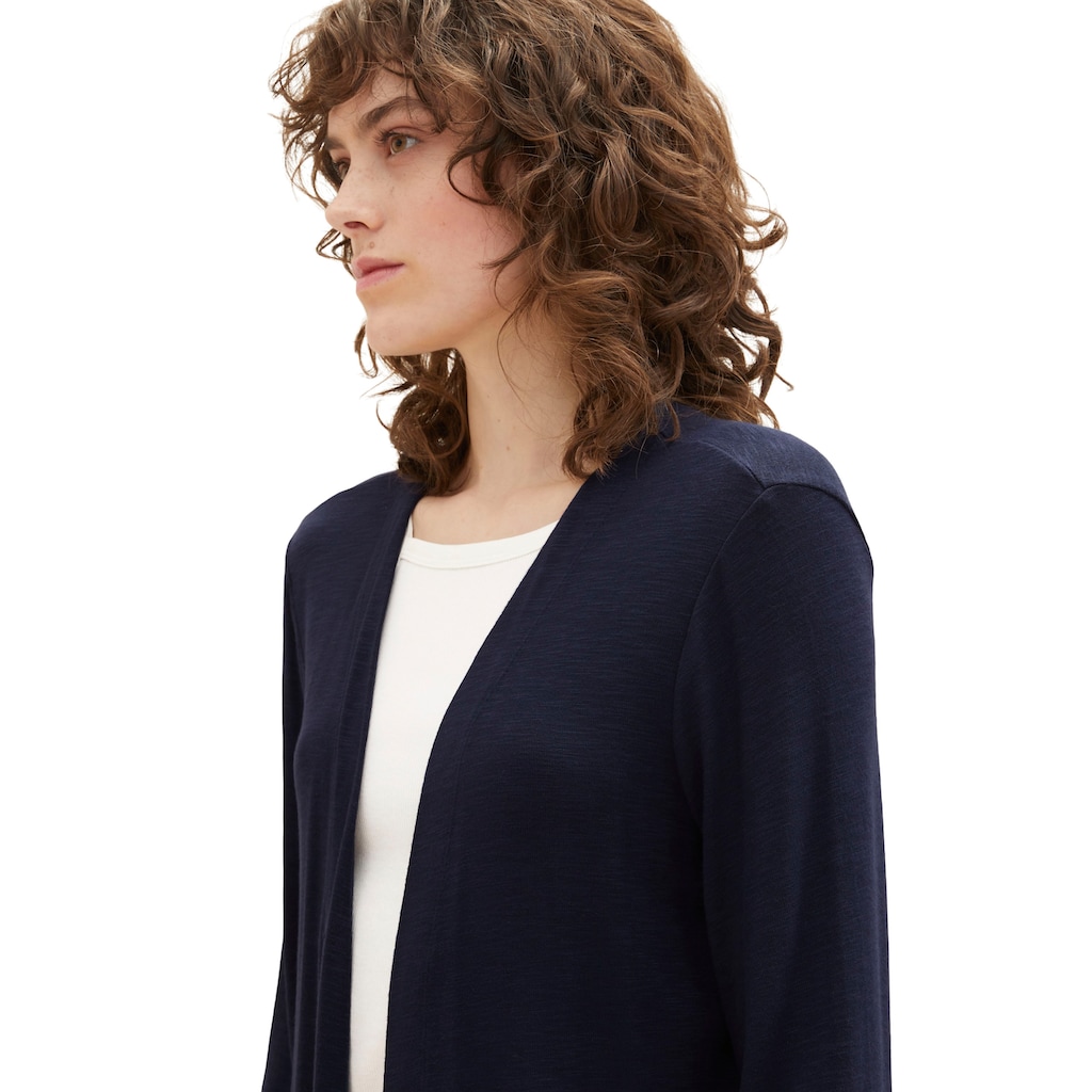 TOM TAILOR Cardigan, Ohne Verschluss