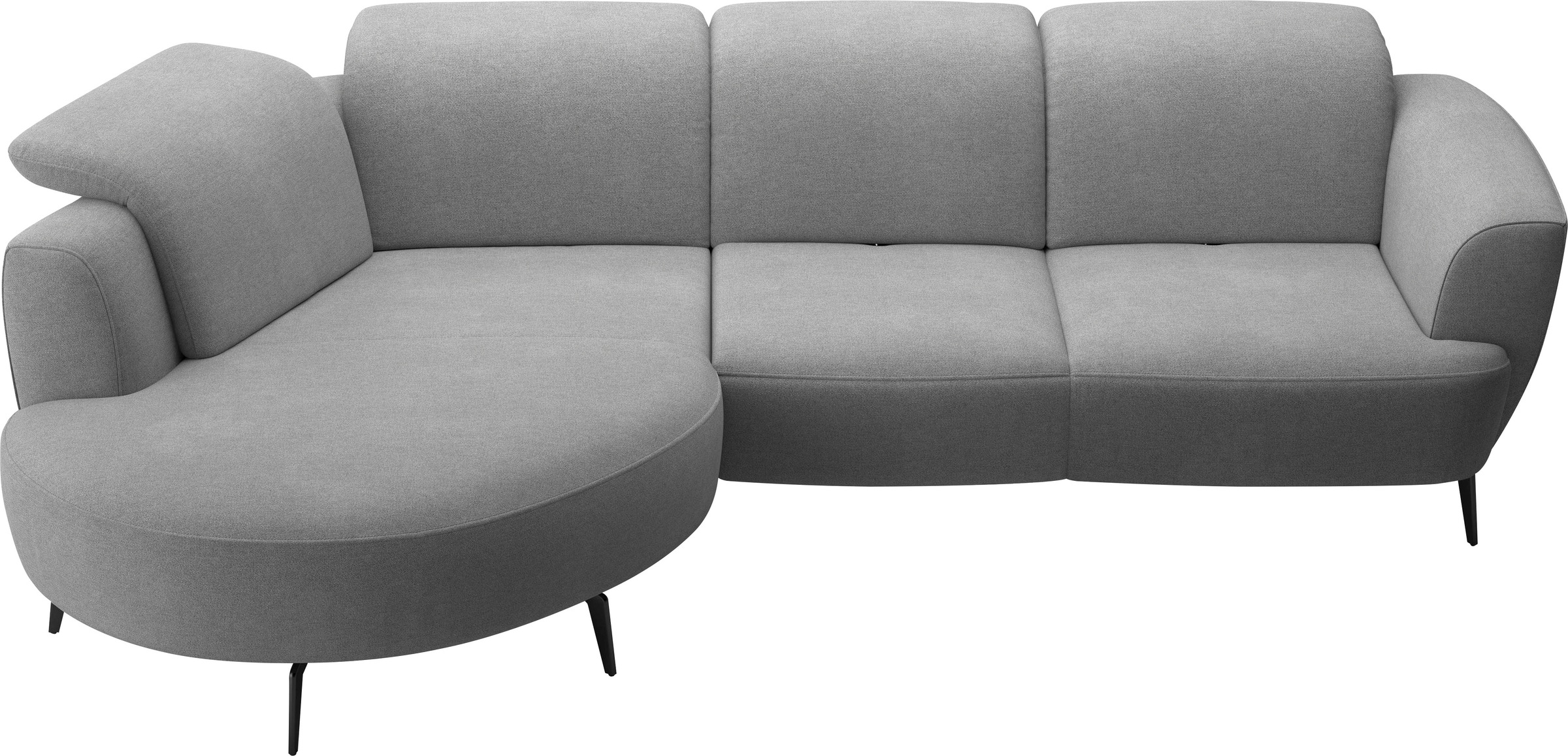 sit&more Ecksofa »Zoe« ink.Sitztiefenverstellung, wahlweise mit Kopfteilver günstig online kaufen