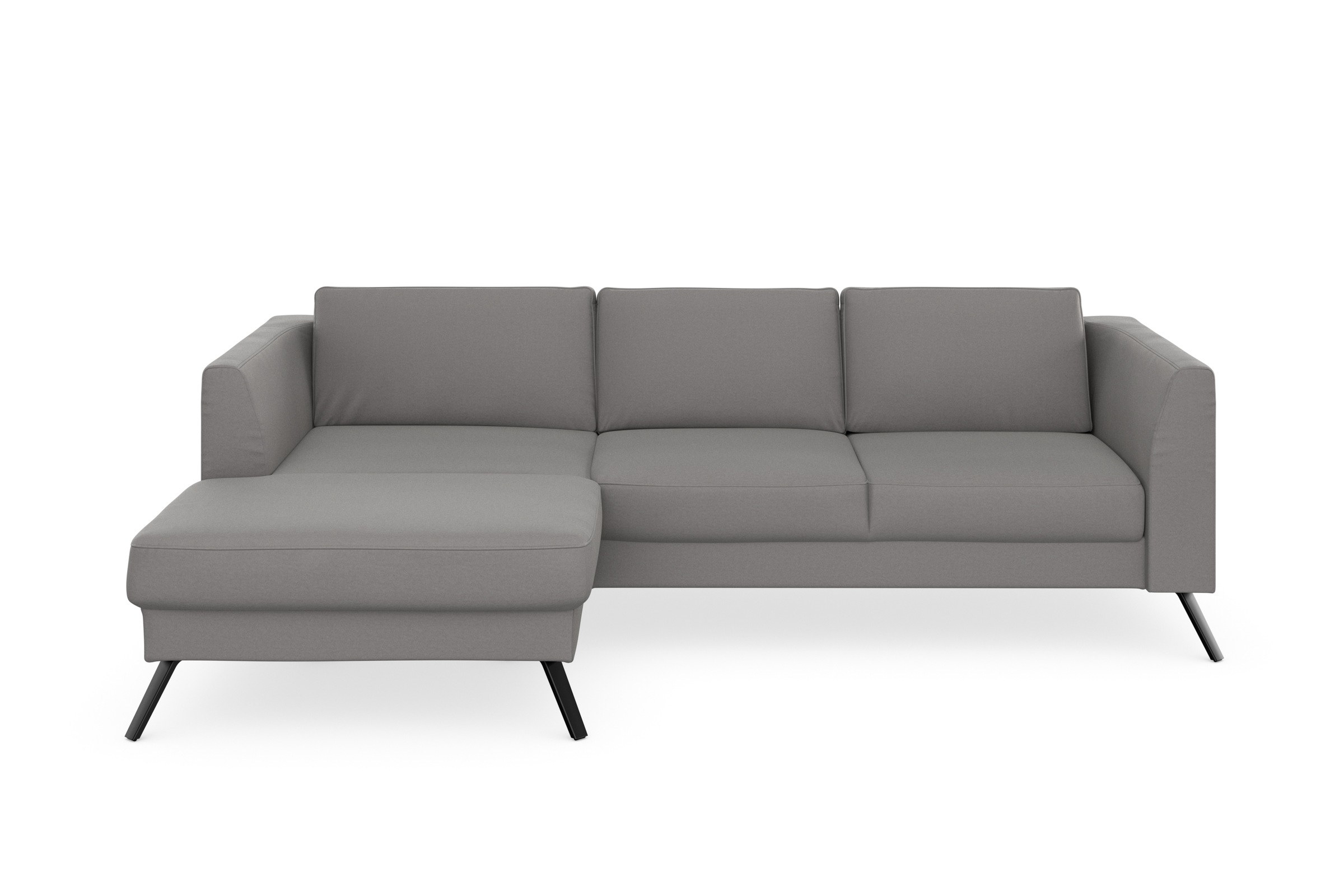 sit&more Ecksofa »Lindholm L-Form«, mit Sitztiefenverstellung und Federkern