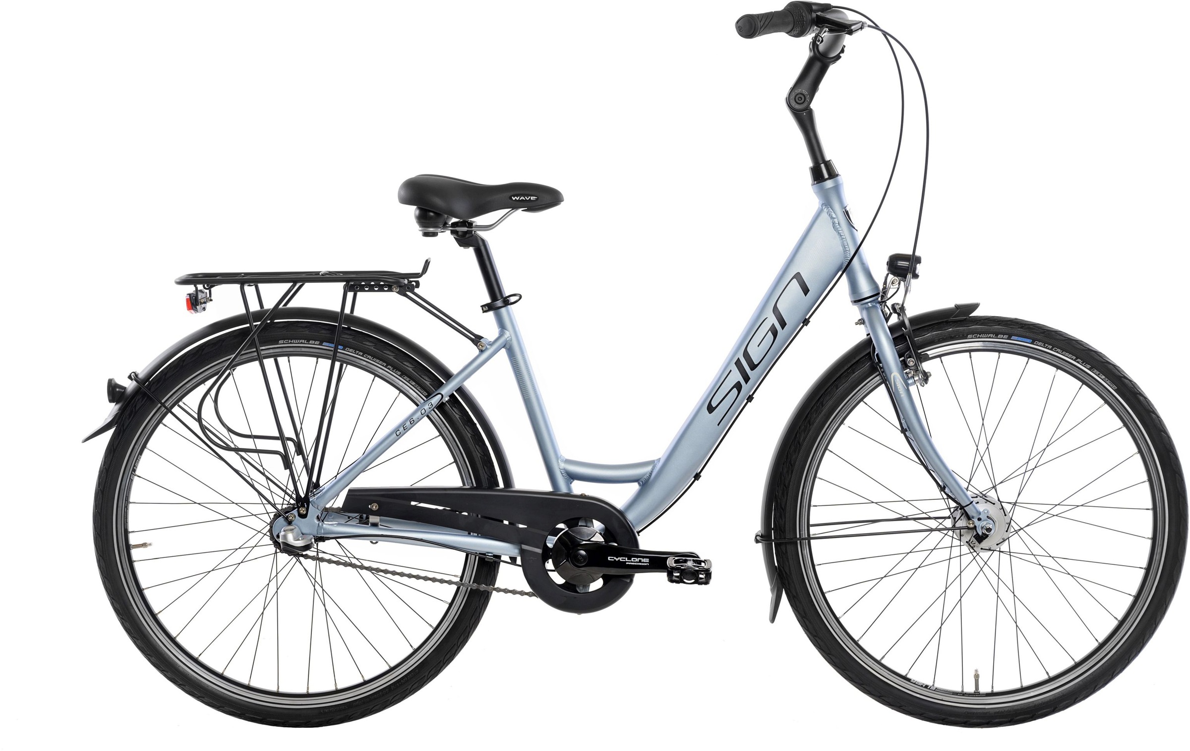 Bild von SIGN Cityrad, 7 Gang, Shimano, NEXUS SG-C3001-7C Schaltwerk, für Damen und Herren
