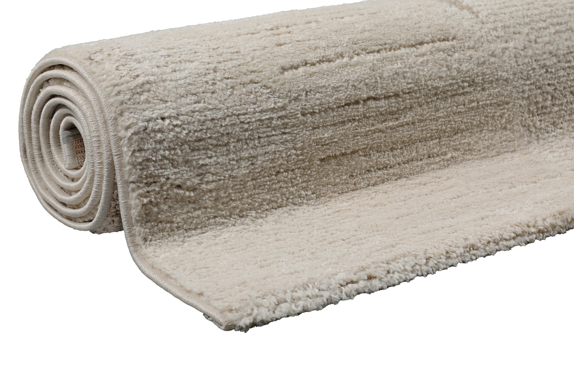 Wecon home Teppich »Ingvar« rechteckig 18 mm Höhe Gewebt, Hoch-Tief, pflegeleicht, kariertes Design, Scandi, Wohnzimmer