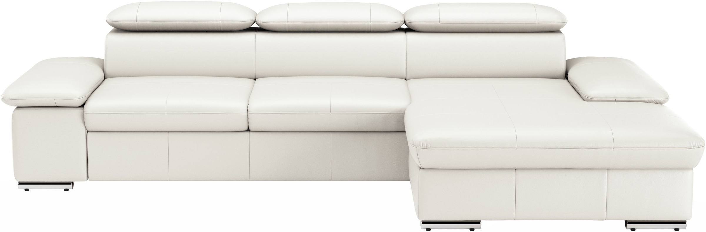 sit&more Ecksofa »Valantine L-Form, B: 286 cm« mit Arm- & Kopfteilverstellu günstig online kaufen