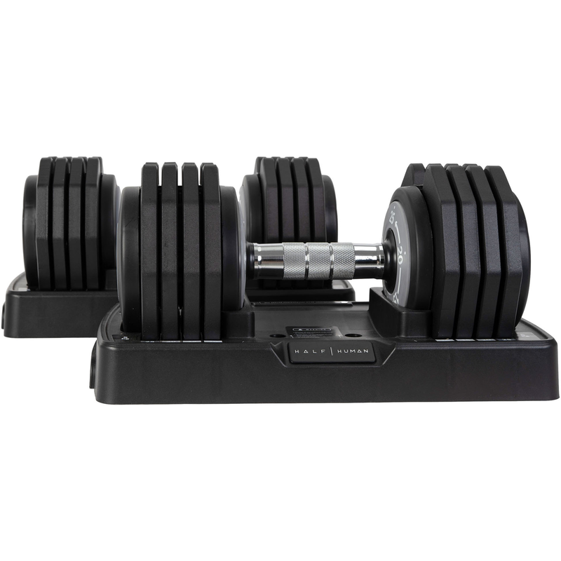 HALF HUMAN Hantel »Verstellbare Hantel - 25 kg« 25 kg 1 Stk. tlg. schwarz