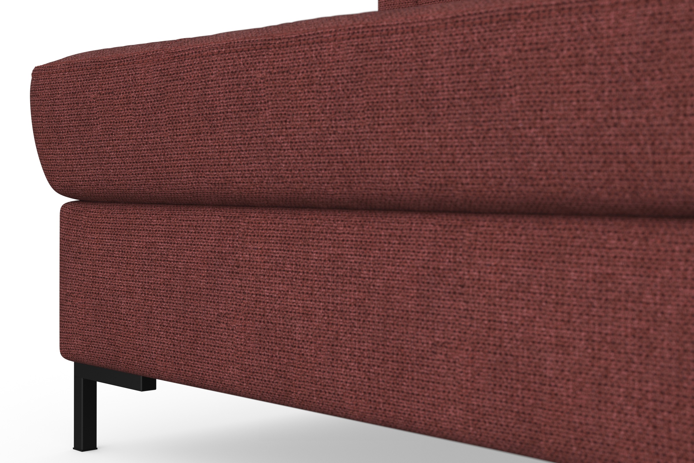 DOMO collection Wohnlandschaft »Capelo, komfortabel, klare Linien zeichnen dieses Design aus, U-Form«, mit Armteilverstellung, wahlweise mit Bettfunktion, Federkern