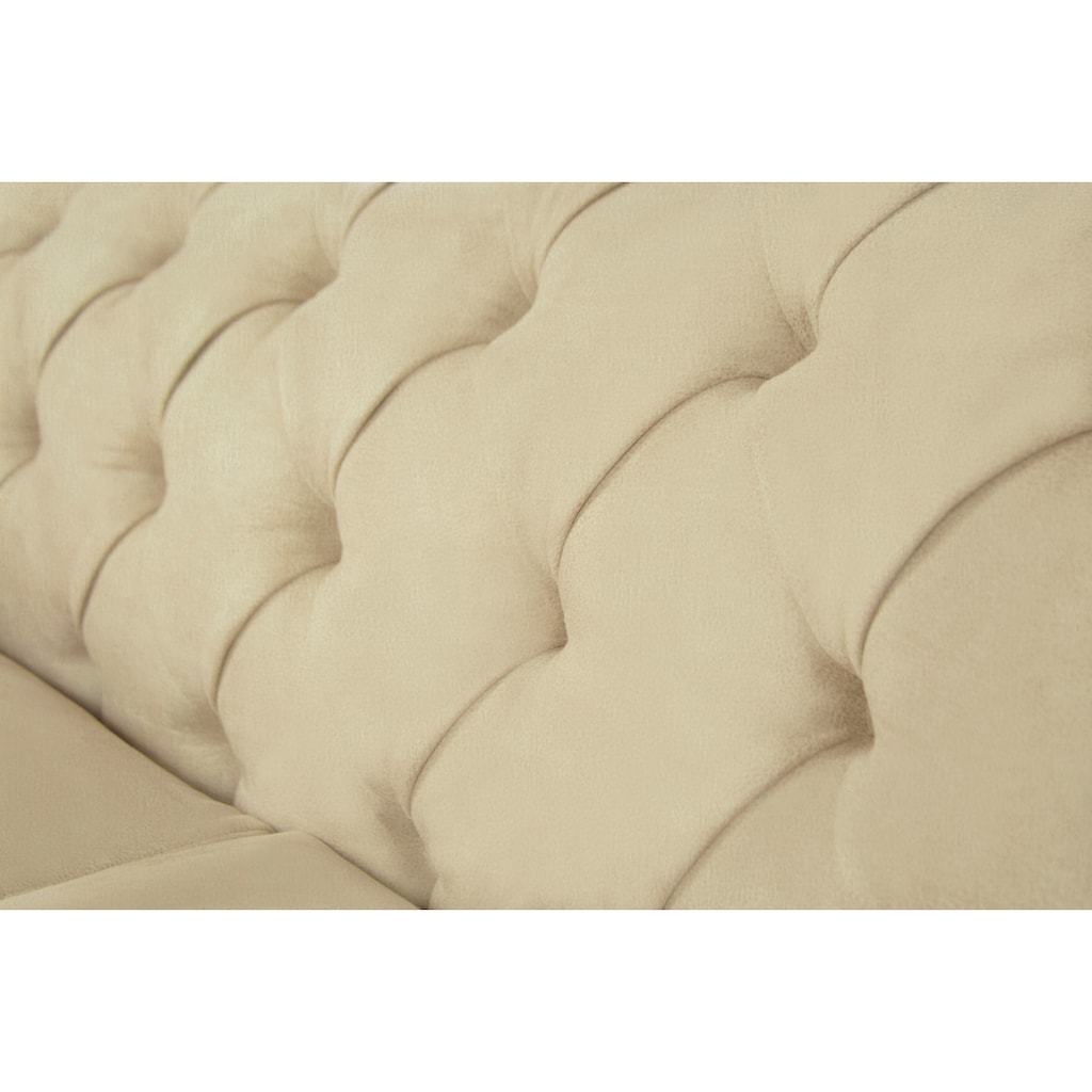 Home affaire Chesterfield-Sofa »Duc 3-Sitzer«