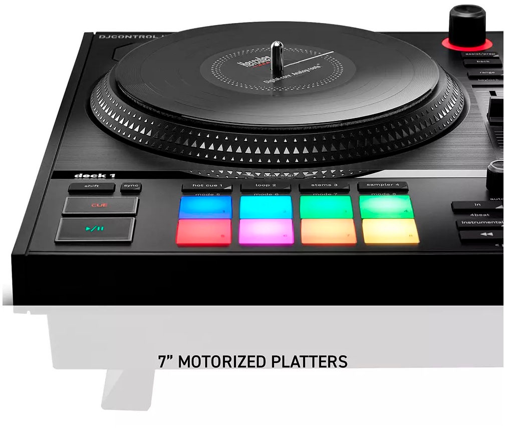 HERCULES DJ Controller »Inpulse T7 White Editio retail«