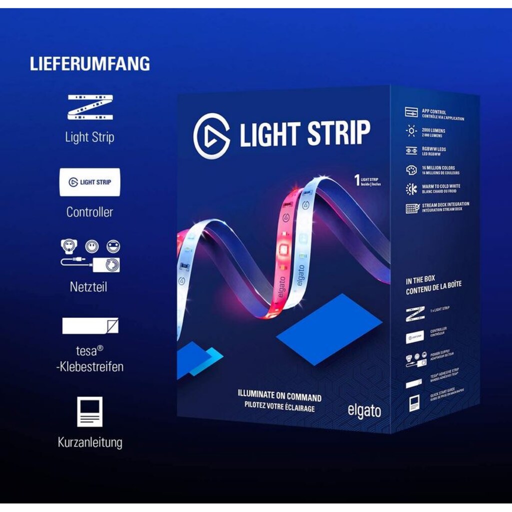 Elgato LED Lichtleiste »Light Strip Extension«, Erweiterung ohne Controller