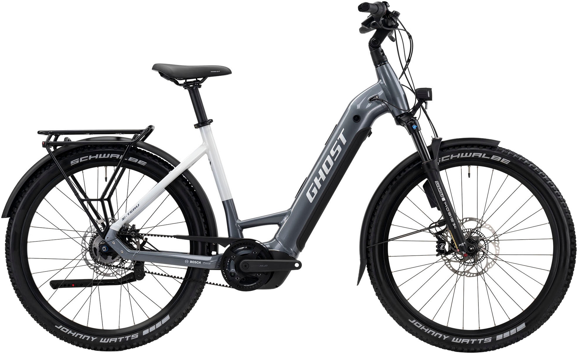 Ghost »E-Teru Pro EQ ABS Low« 5 Gang Nabenschaltung Mittelmotor 250 W