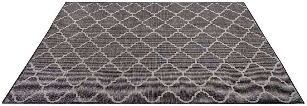 Carpet City Outdoorteppich »PALM 3069« rechteckig 5 mm Höhe Läufer, Wetterfest & UV-beständig, für Balkon, Terrasse, Küche, flach