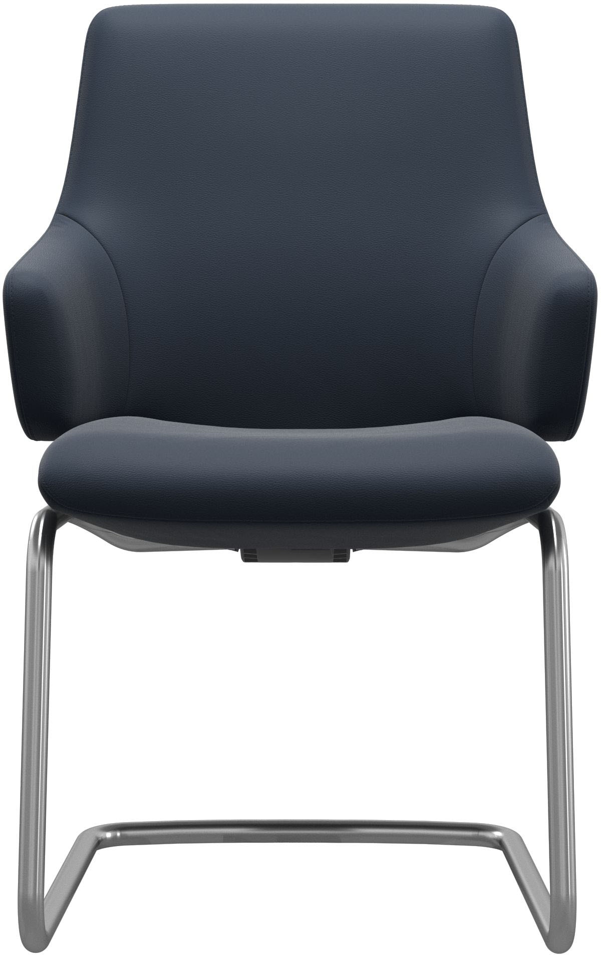 Stressless® Polsterstuhl »Laurel«, Leder PALOMA, Low Back mit Armlehne, Größe L, mit Beinen aus Stahl in Chrom matt