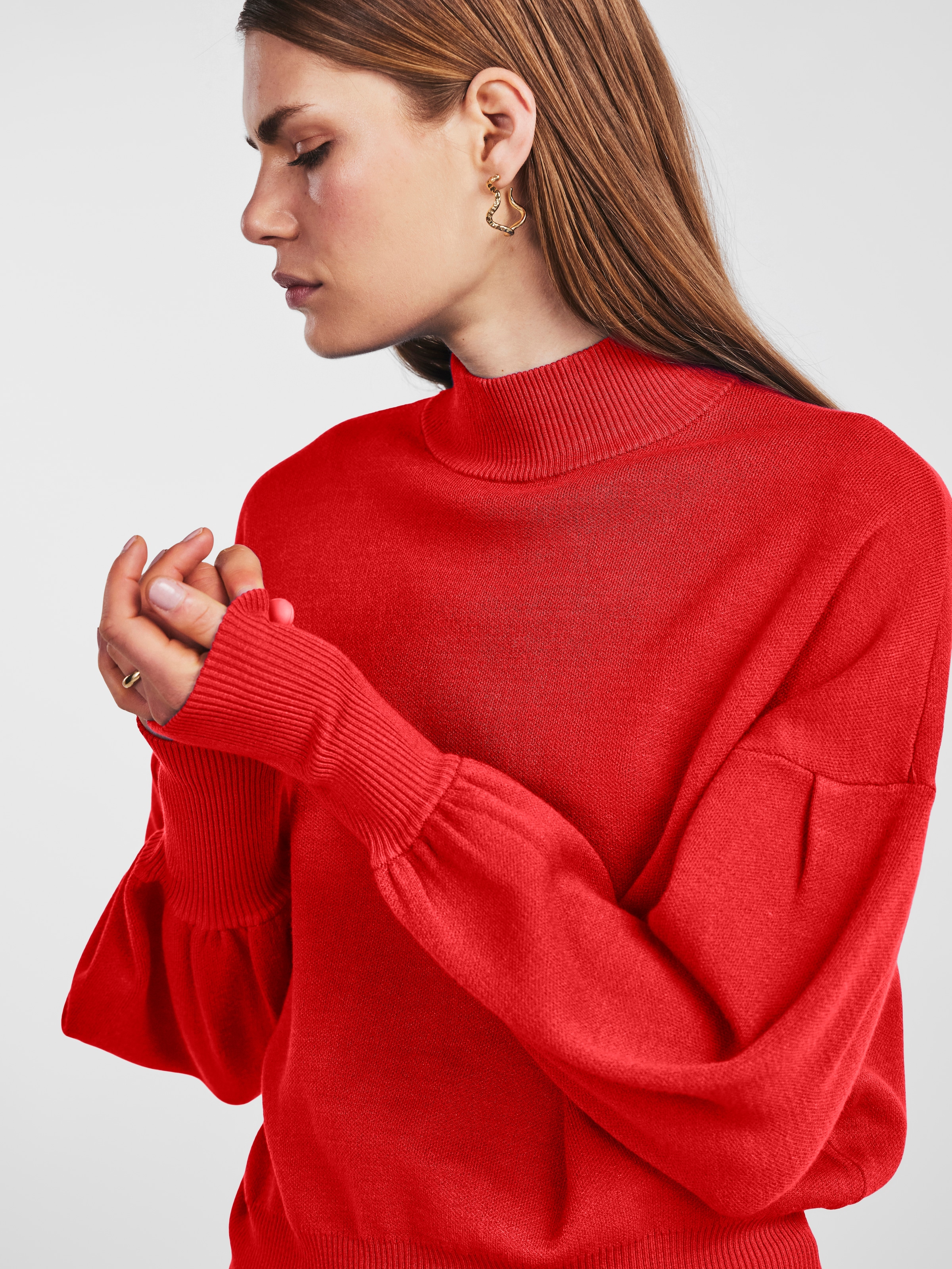 Y.A.S Strickpullover »YASFONNY LS KNIT PULLOVER S. NOOS«