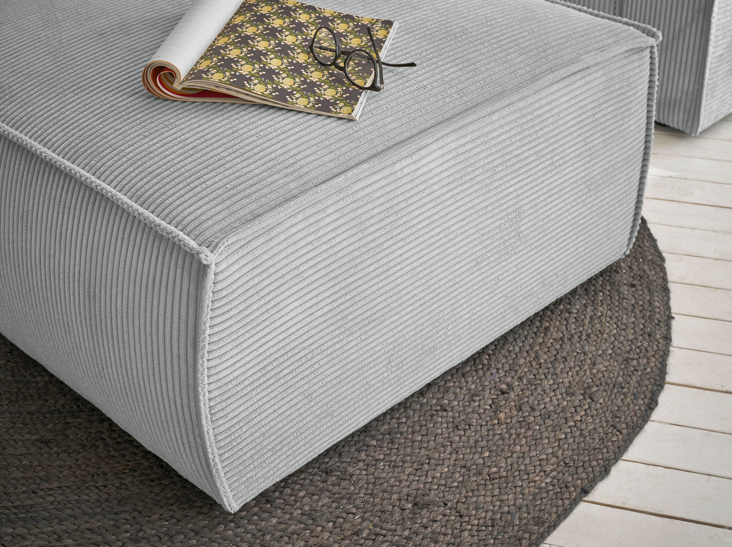 Home affaire Hocker »SHERWOOD«, Hocker quadratisch, ideale Ergänzung zum Loveseat Â»SHERWOODÂ«