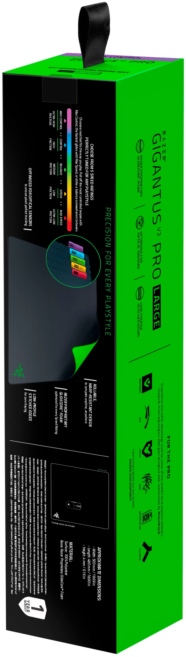 RAZER Gaming Mauspad »Gigantus V2 Pro - Max Control«