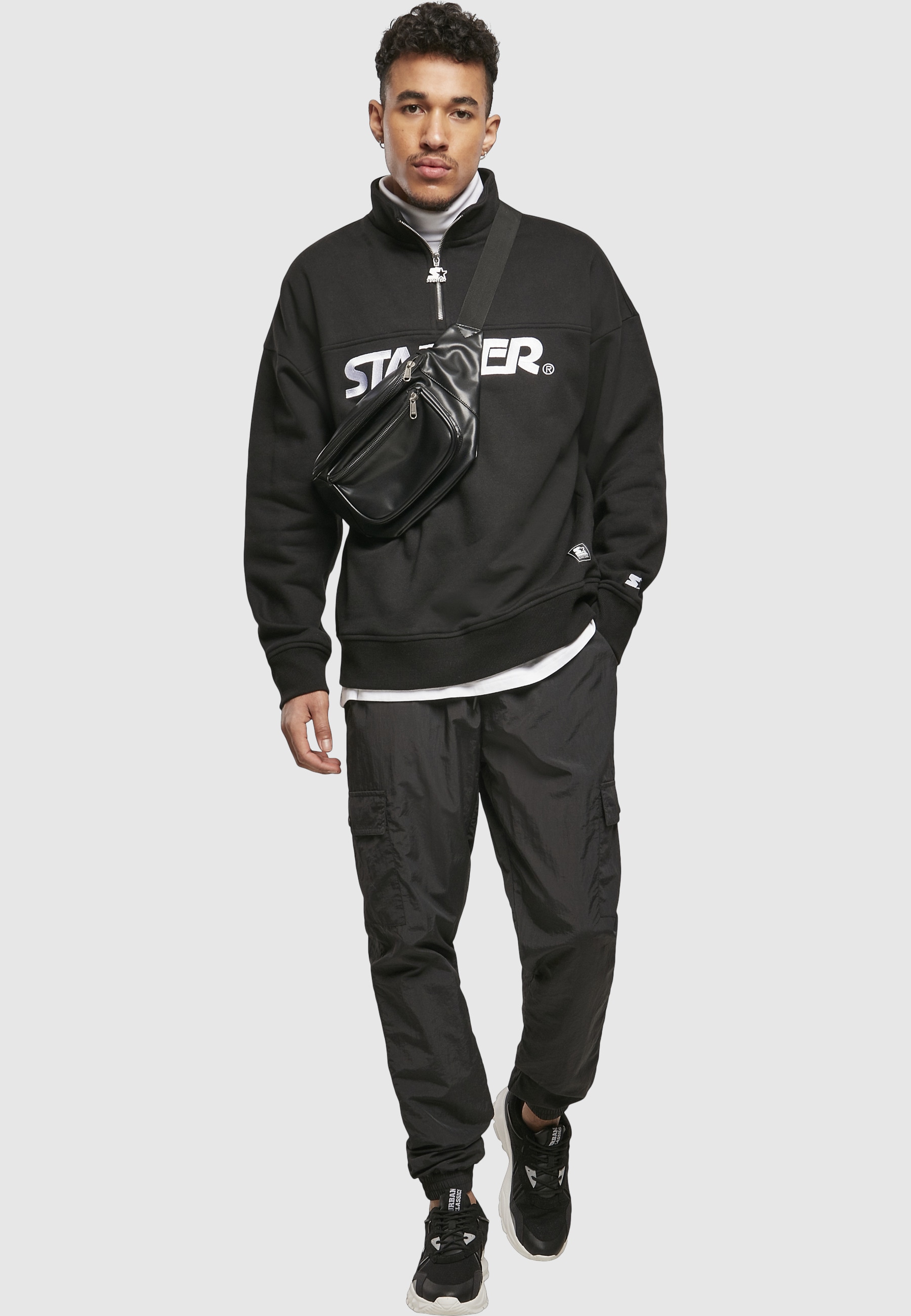 Starter Black Label Sweatshirt »Starter Black Label Herren Starter Heavy Color Block Troyer«, 1 Stk.
