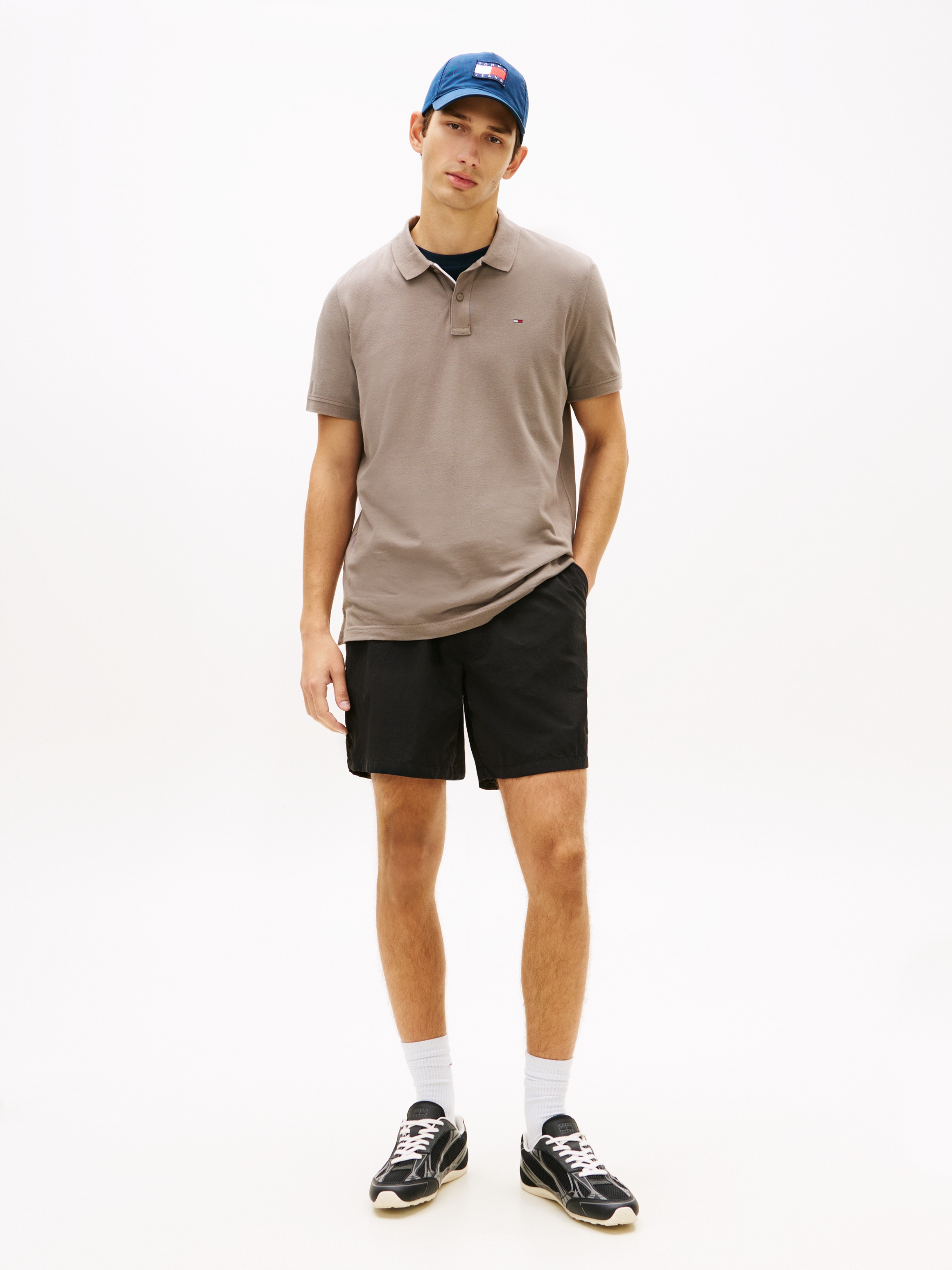 Tommy Jeans Poloshirt »TJM SLIM PLACKET POLO EXT«