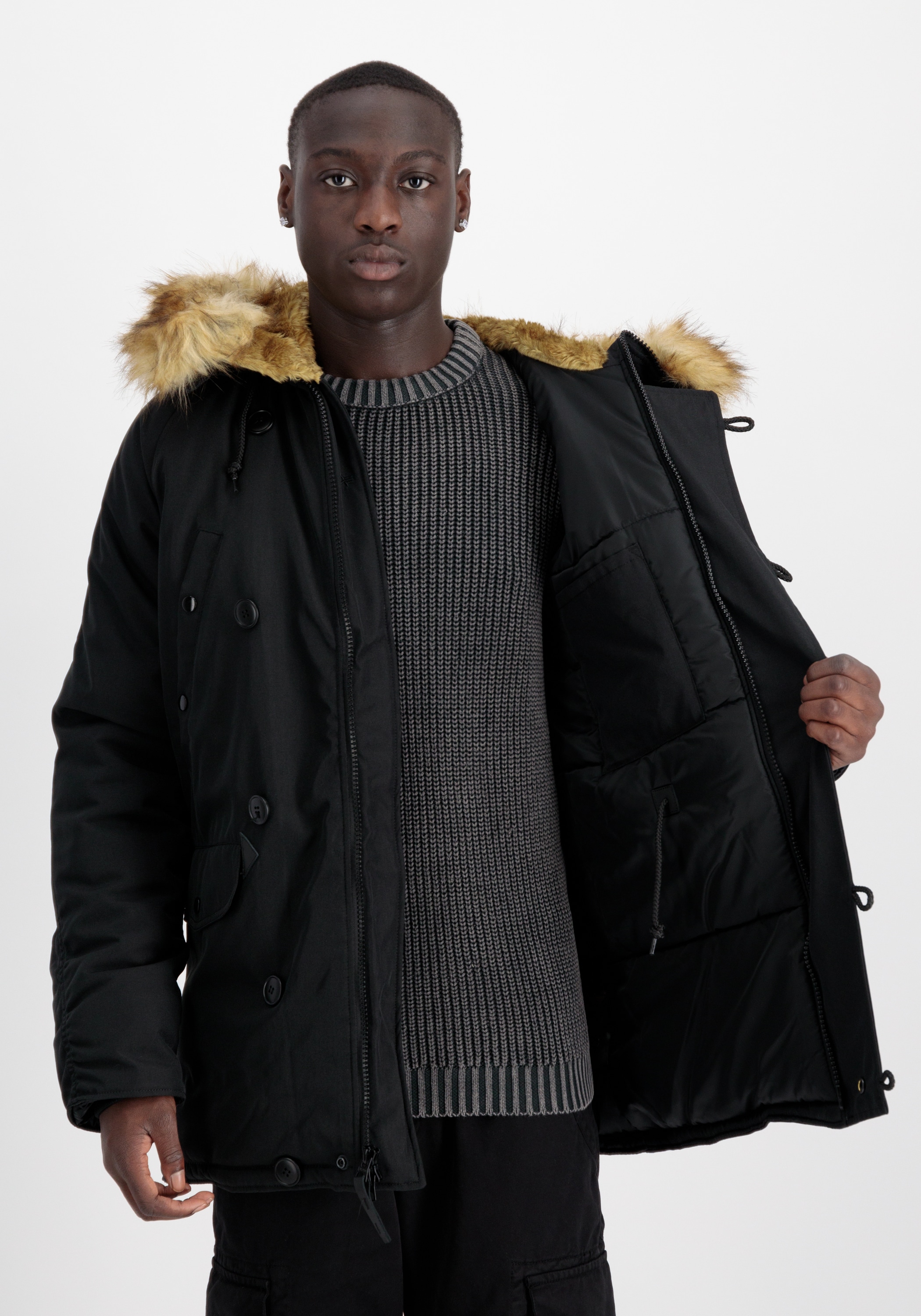 Alpha Industries Winterjacke »Alpha Industries Men - Cold Weather Jackets Explorer w/o Patches«