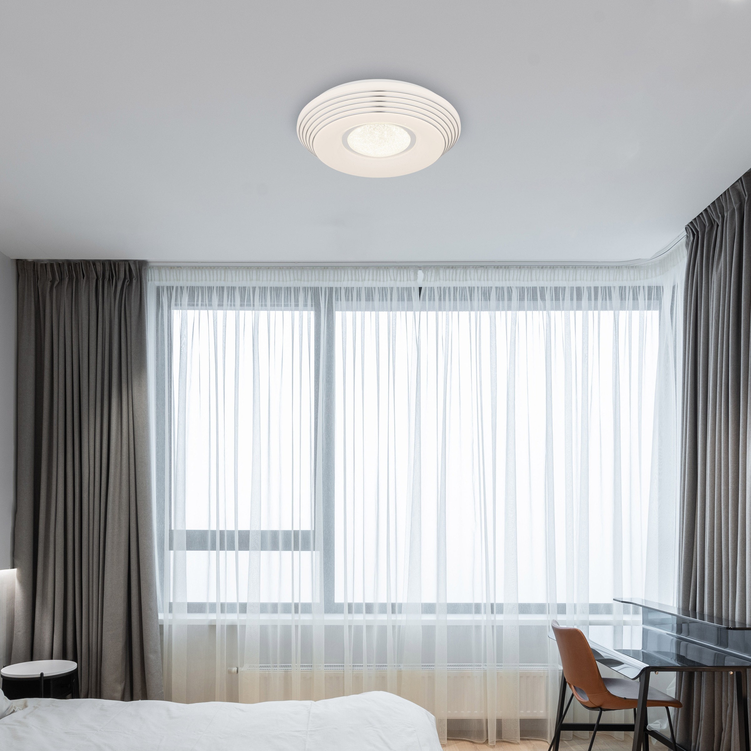 GLOBO LIGHTING Deckenleuchte »PILLO« LED-Modul 1 Stk. warmweiß - kaltweiß D günstig online kaufen