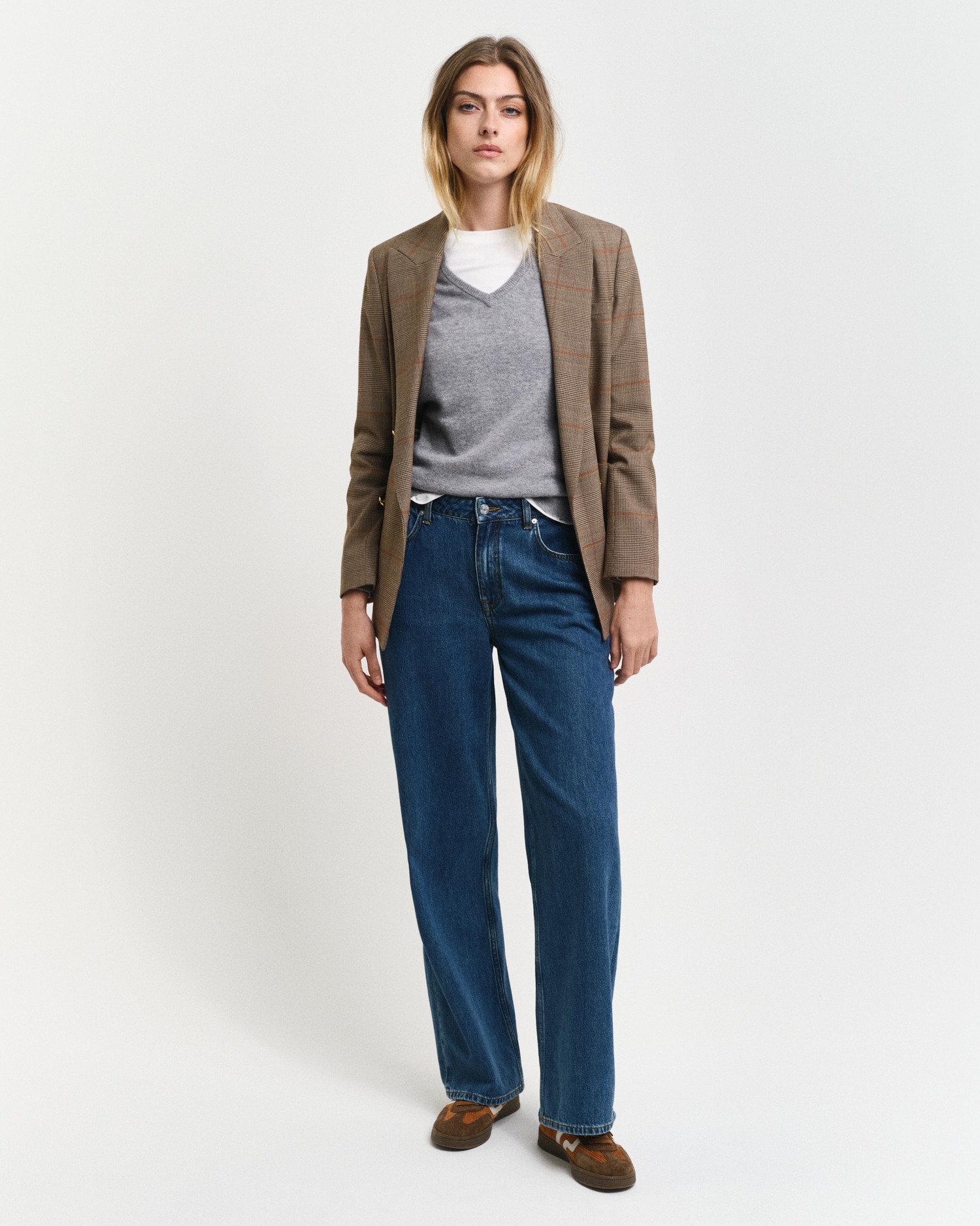 Gant V-Ausschnitt-Pullover »EXTRAFINE LAMBSWOOL V-NECK«