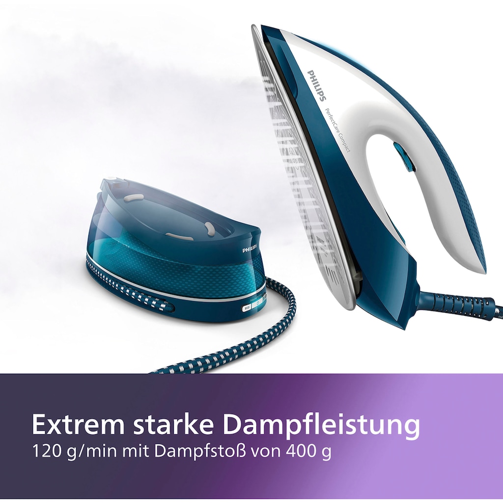 Philips Dampfbügelstation »PerfectCare Compact GC7844/20«